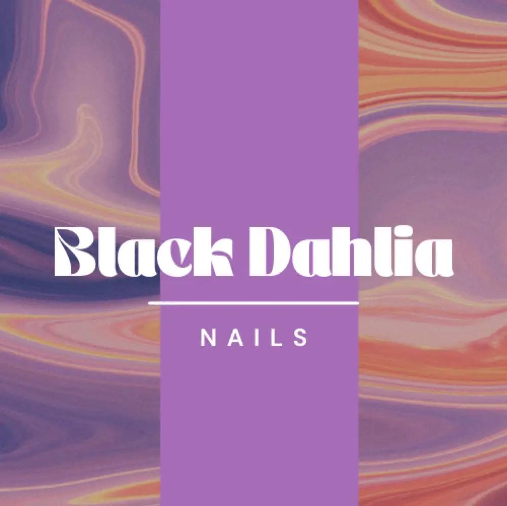 Black Dahlia Nails