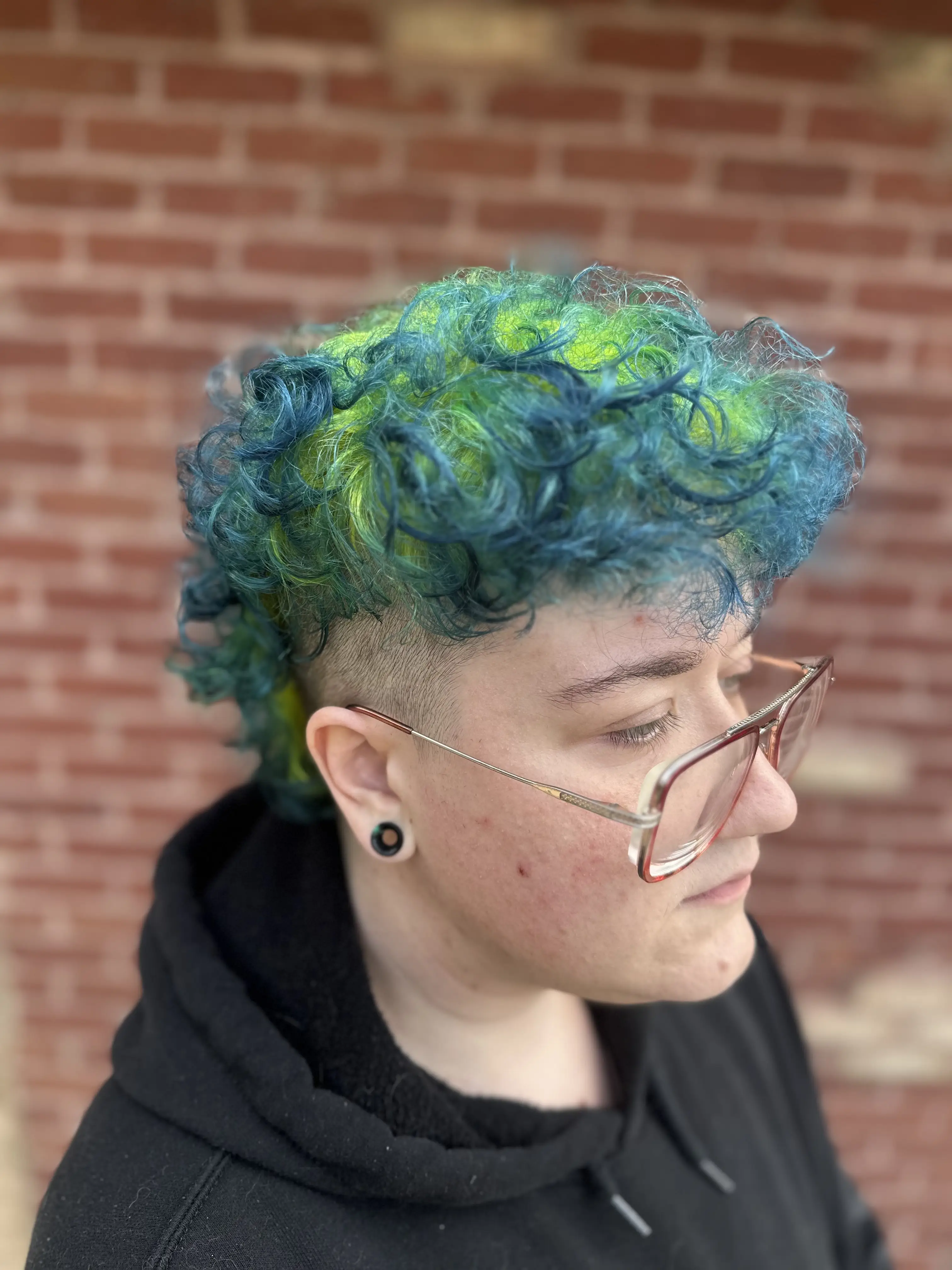 Curl Cut + Full Custom Color