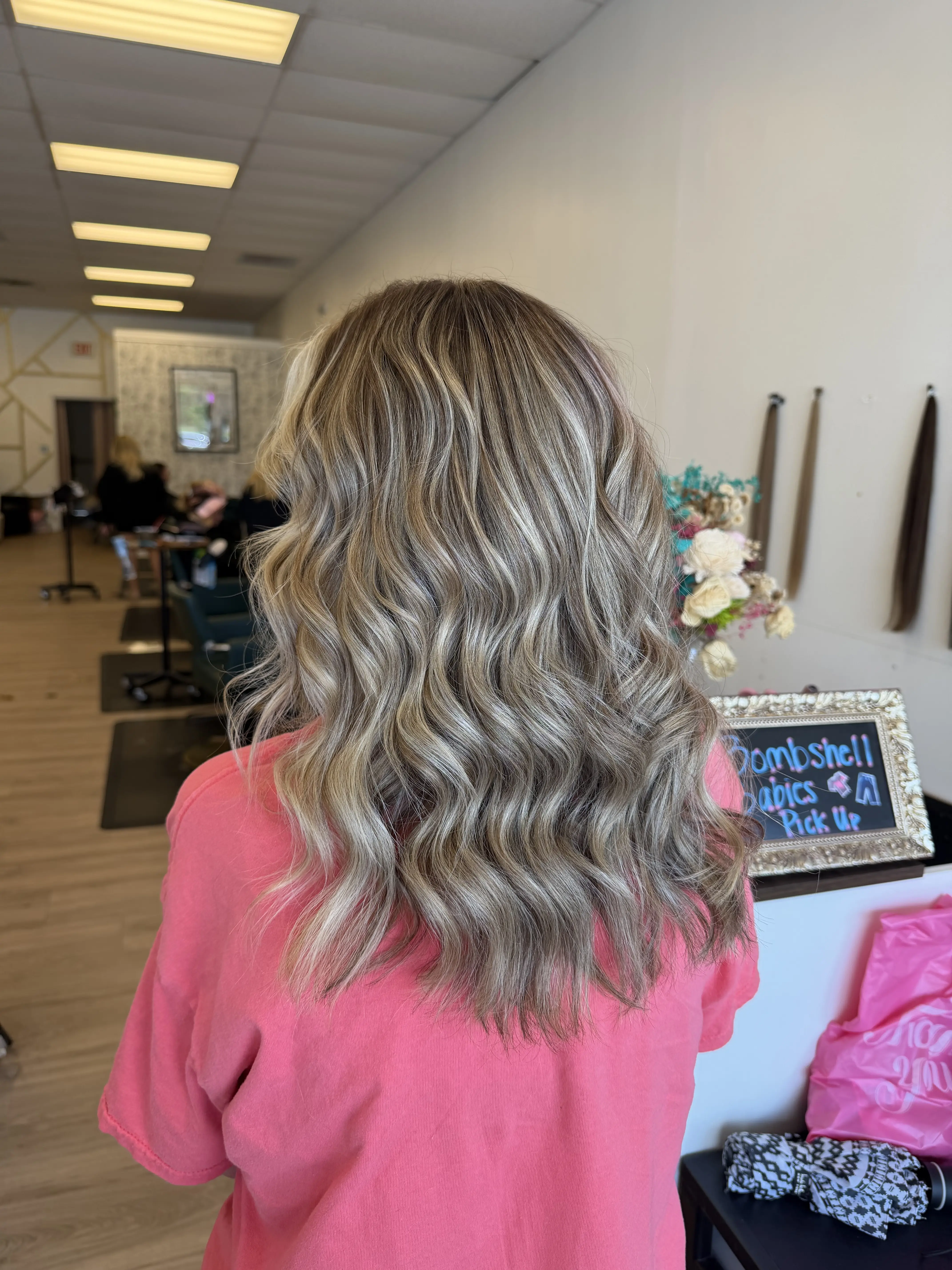 Work from Bombshell beauty bar