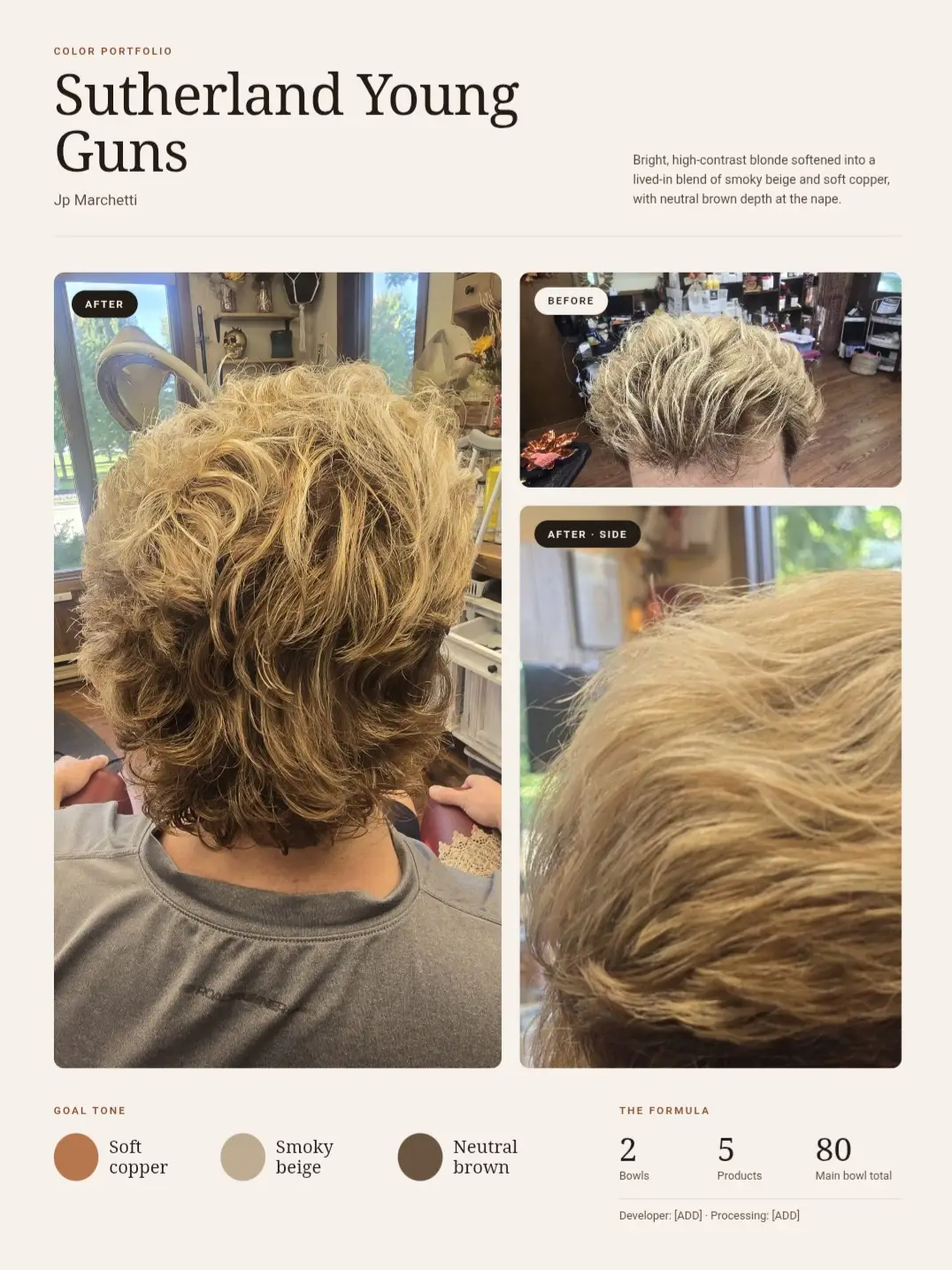Work by Lindsays Salon LLC