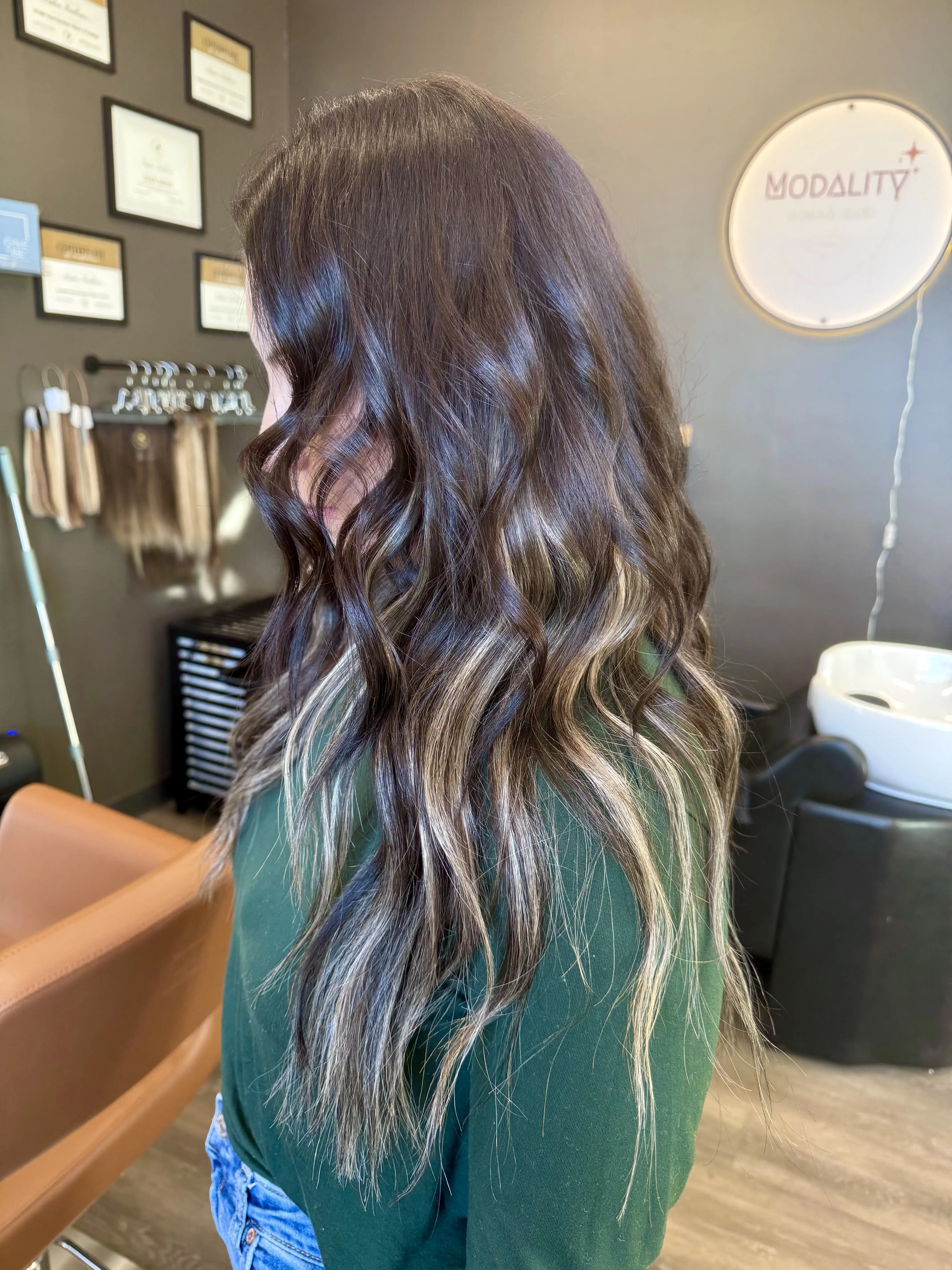Hair Extension Artist Portfolio Photo