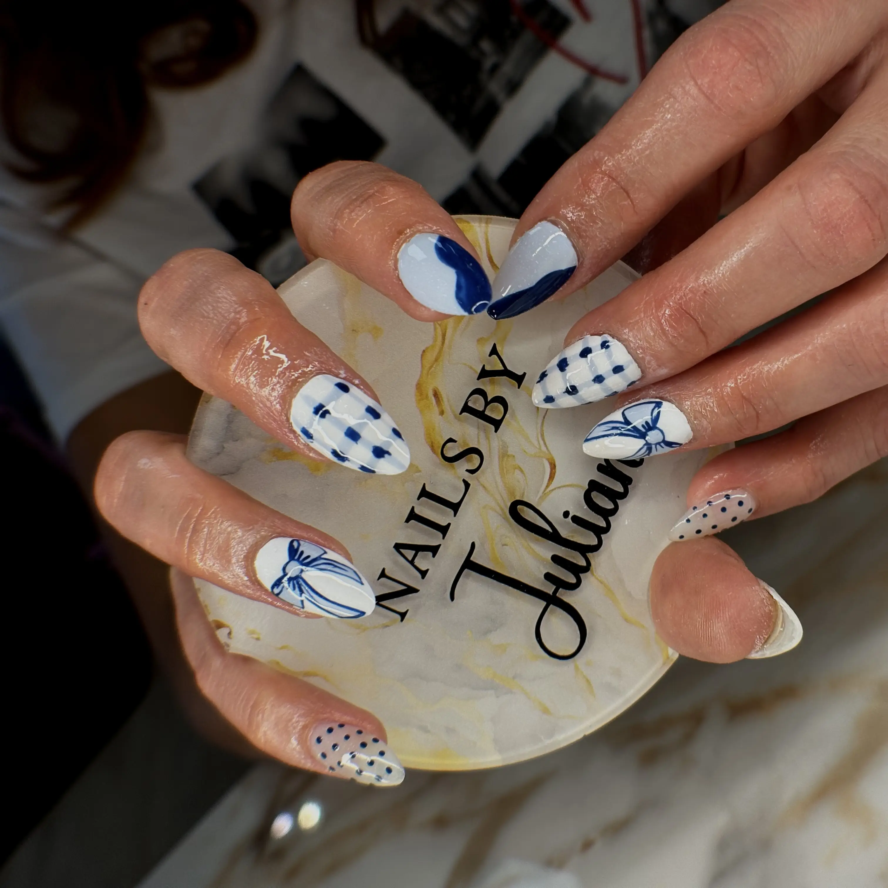 Work by Nails by Julian