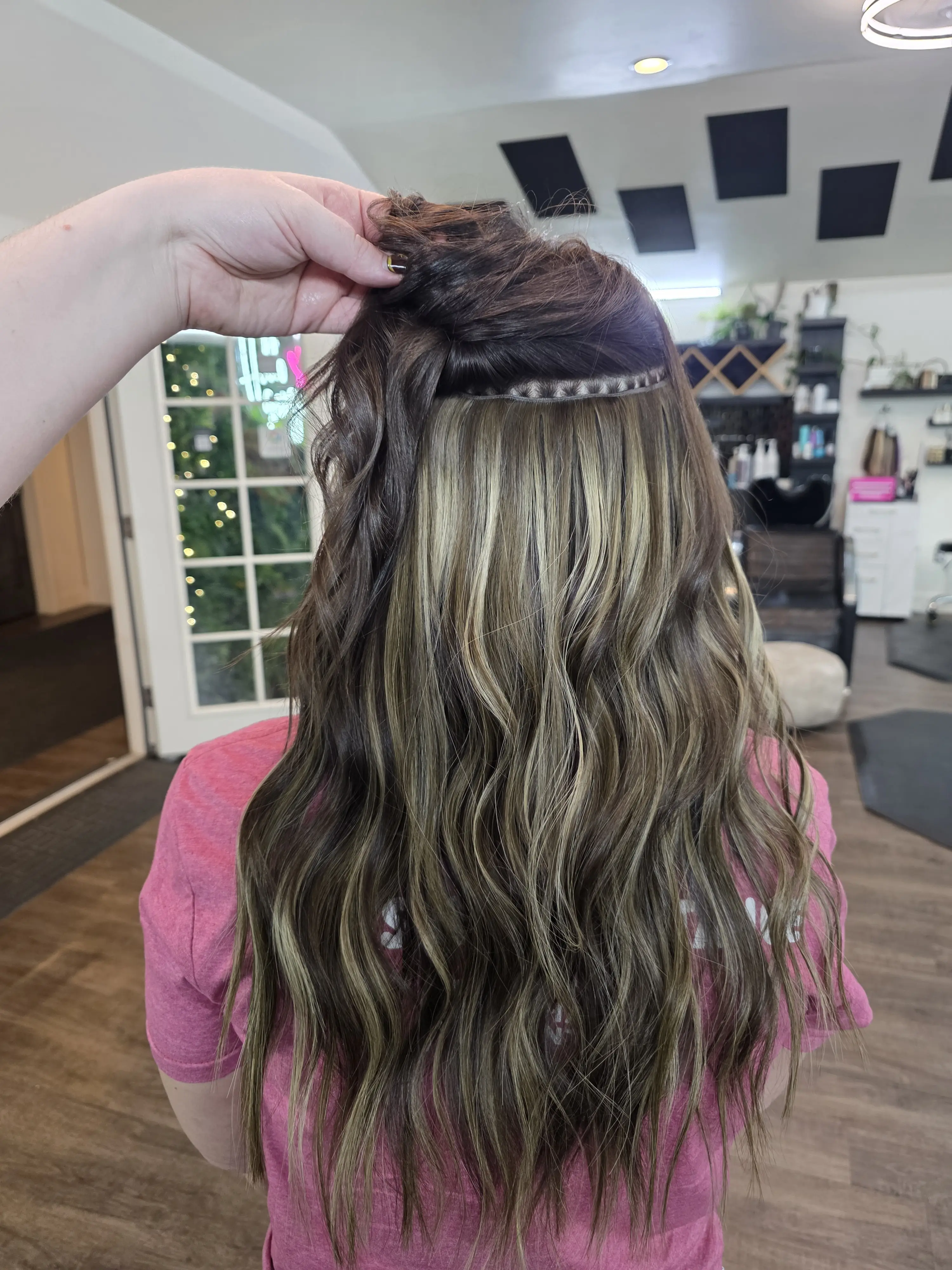 New Hair Extension Install 