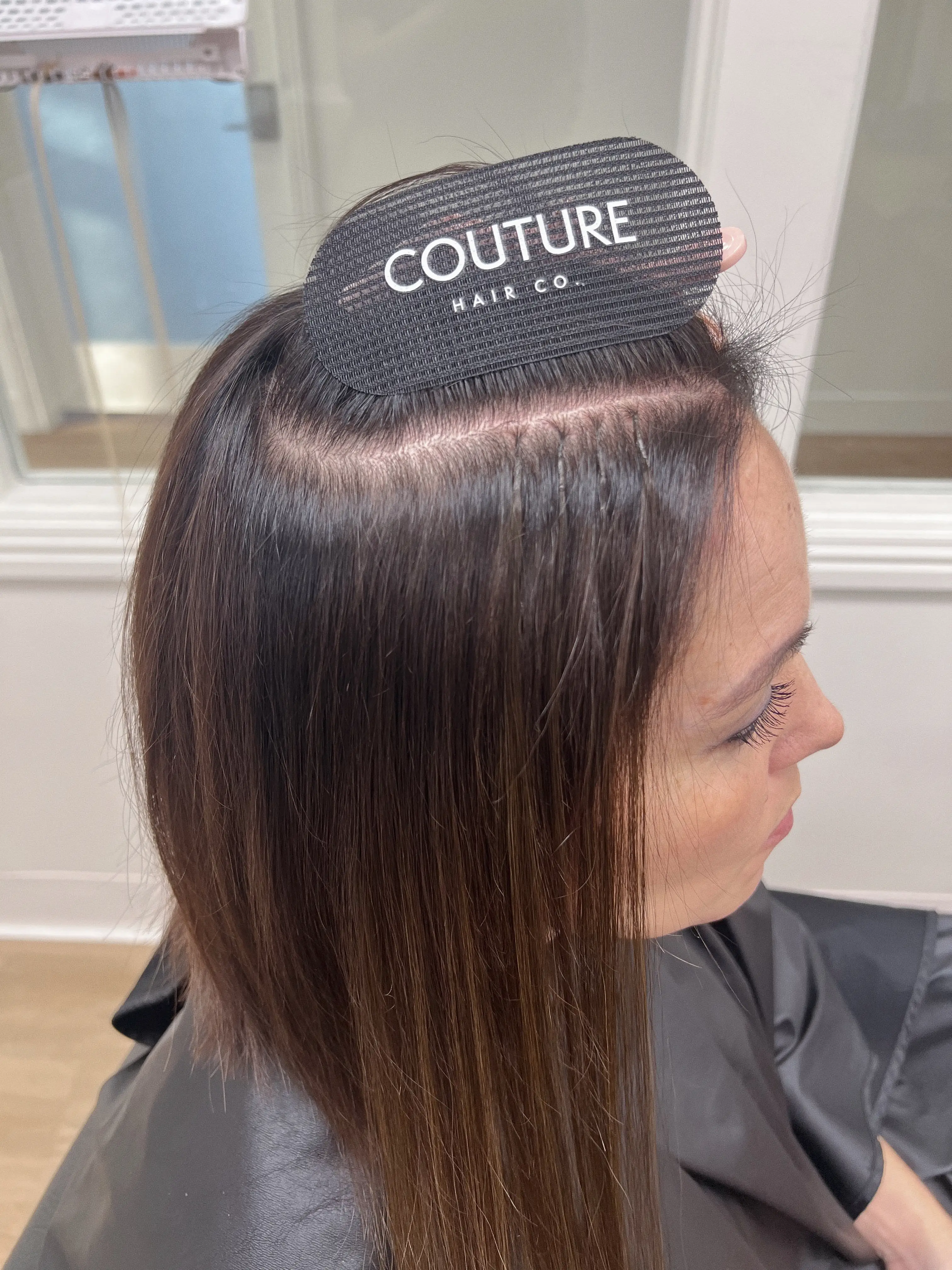 Work by Becca Oyler at The Ivory Hair Lounge located at 2152 North Hill Field Road Suite 103
