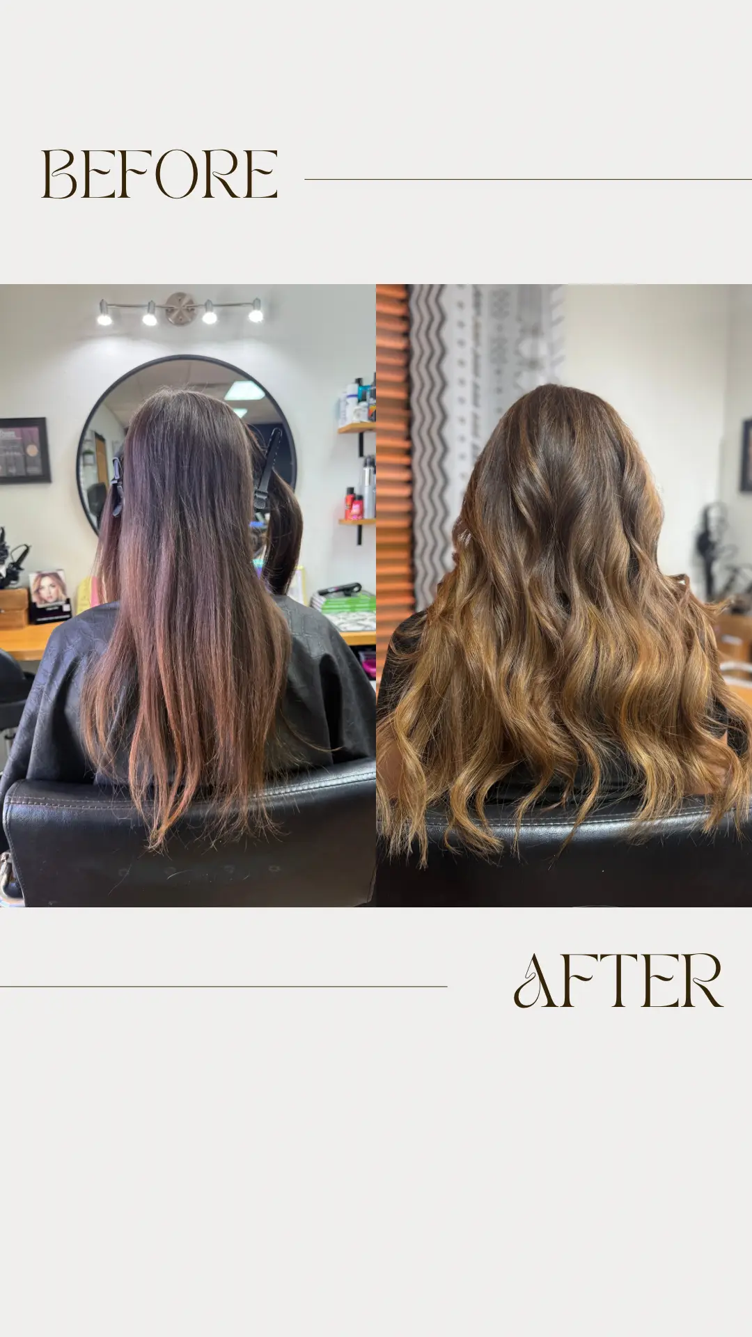 Hair Extension Artist Portfolio Photo