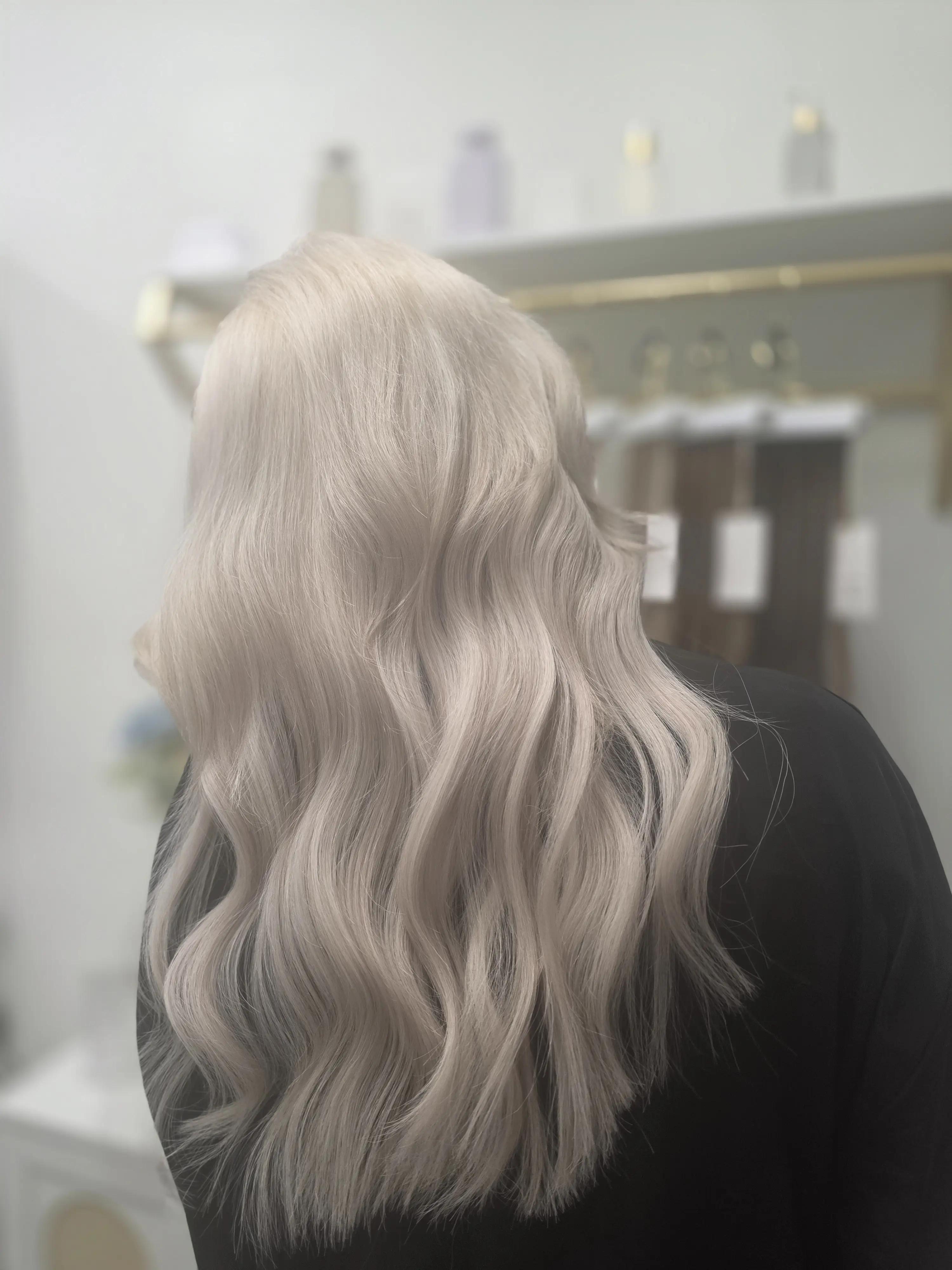 Hair Extension Artist Portfolio Photo