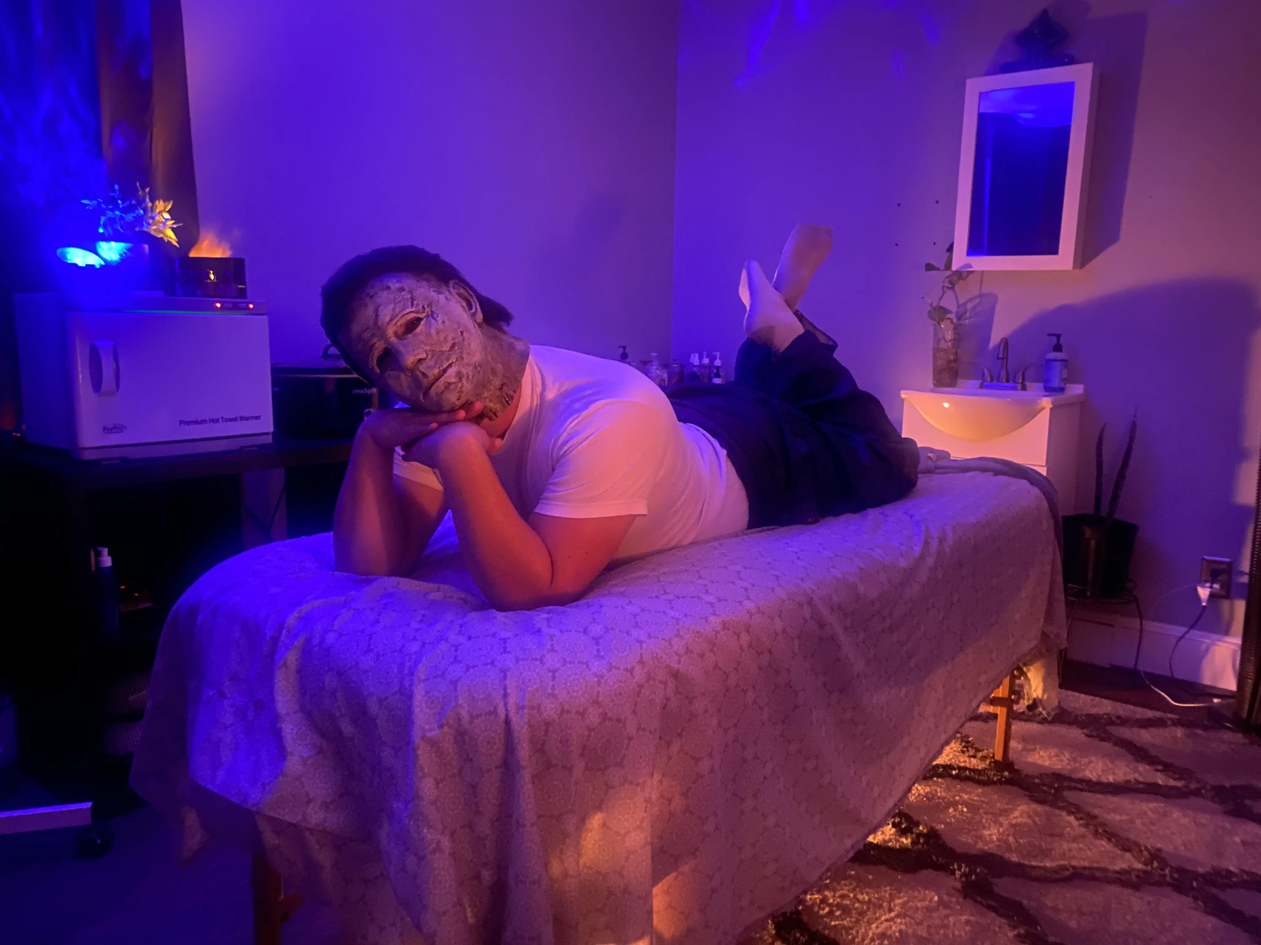 Massage Therapist Portfolio Photo