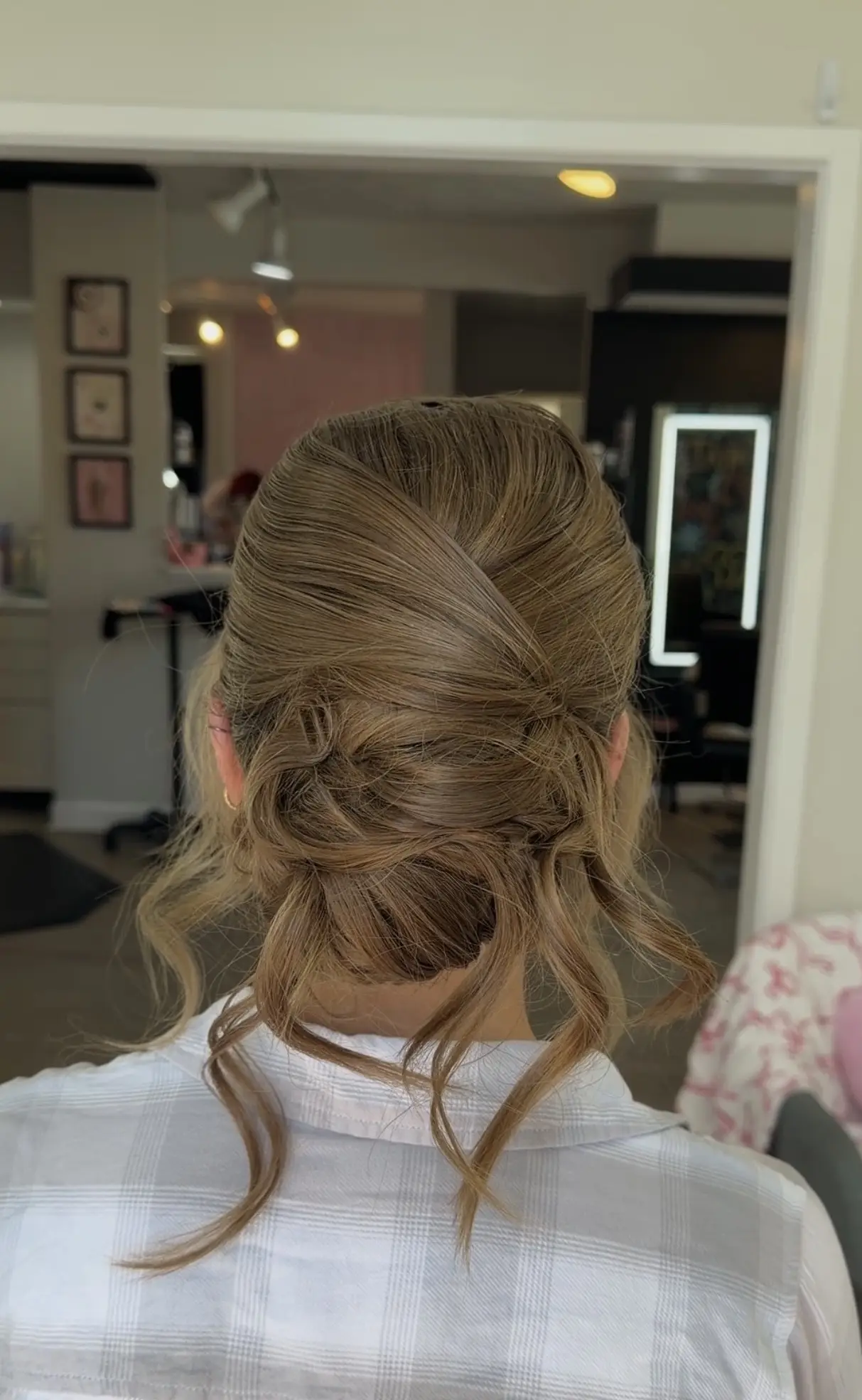 Wedding Updo Bride