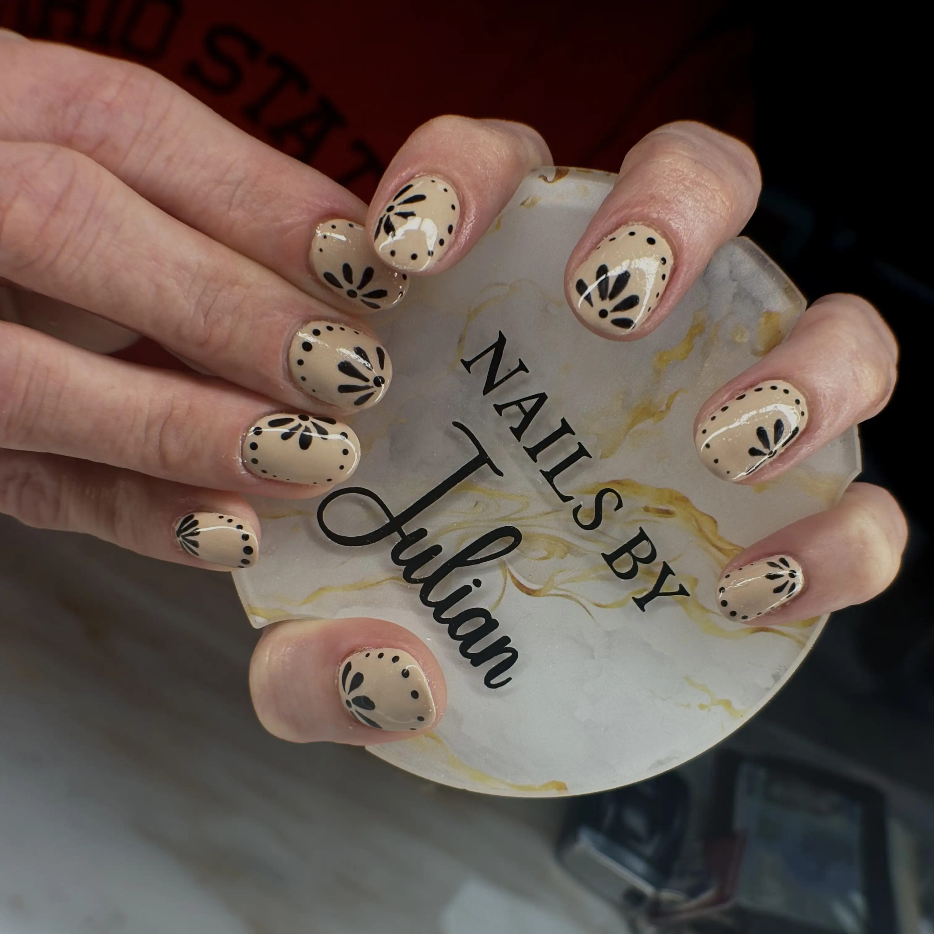 Work by Nails by Julian