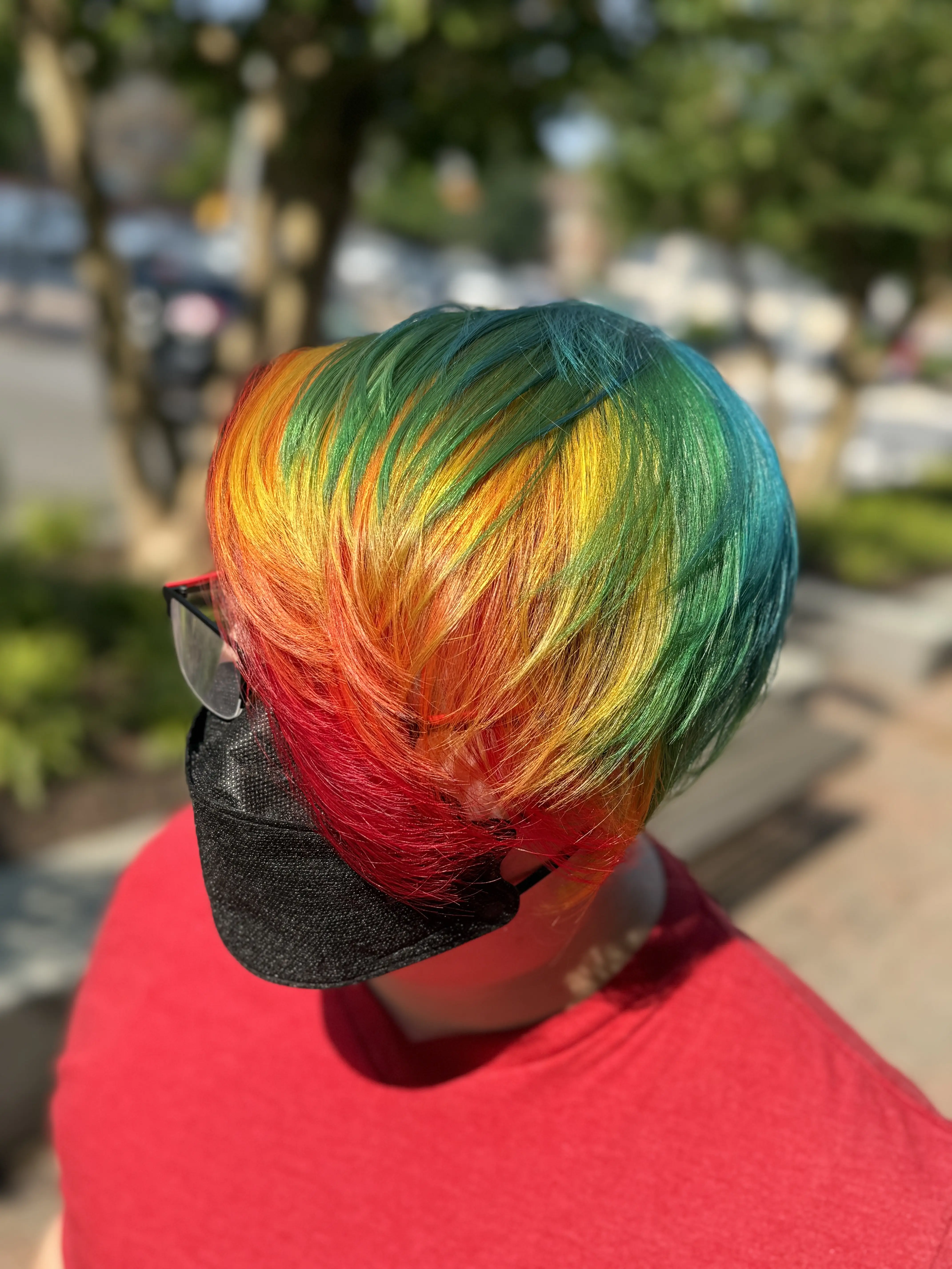 Work by Short Story Hair Color