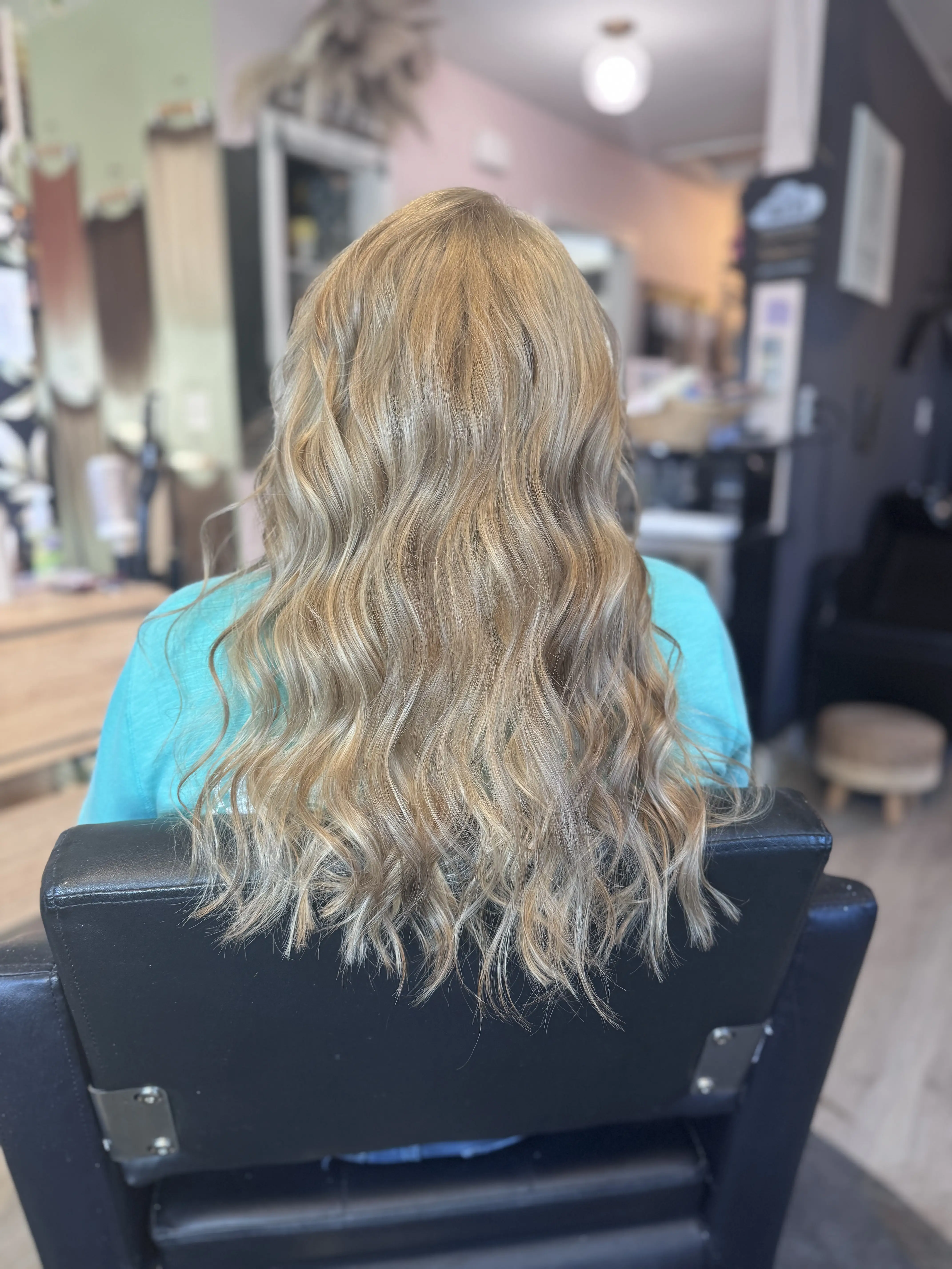 Hair Extension Artist Portfolio Photo