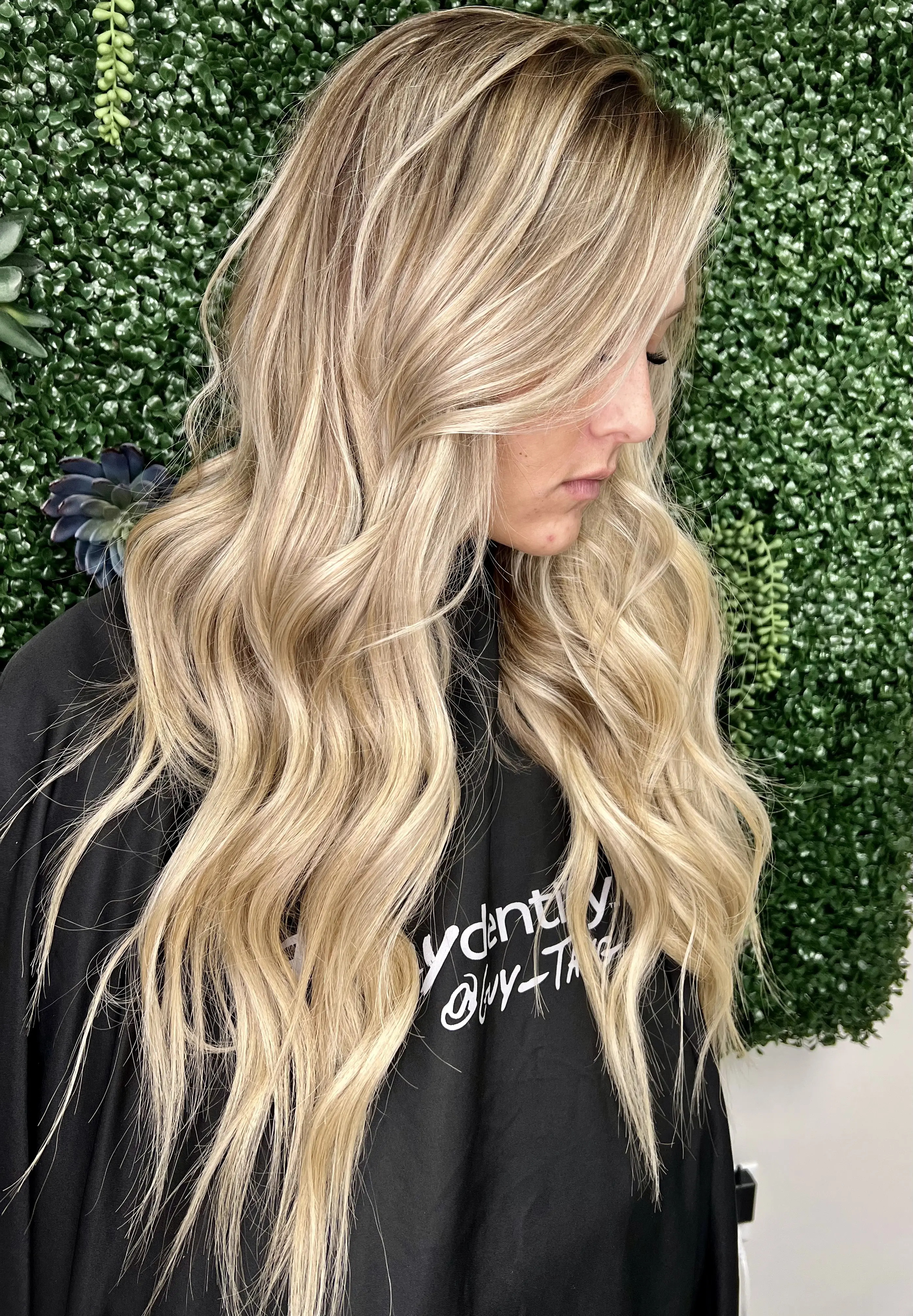 Hair Extension Artist Portfolio Photo