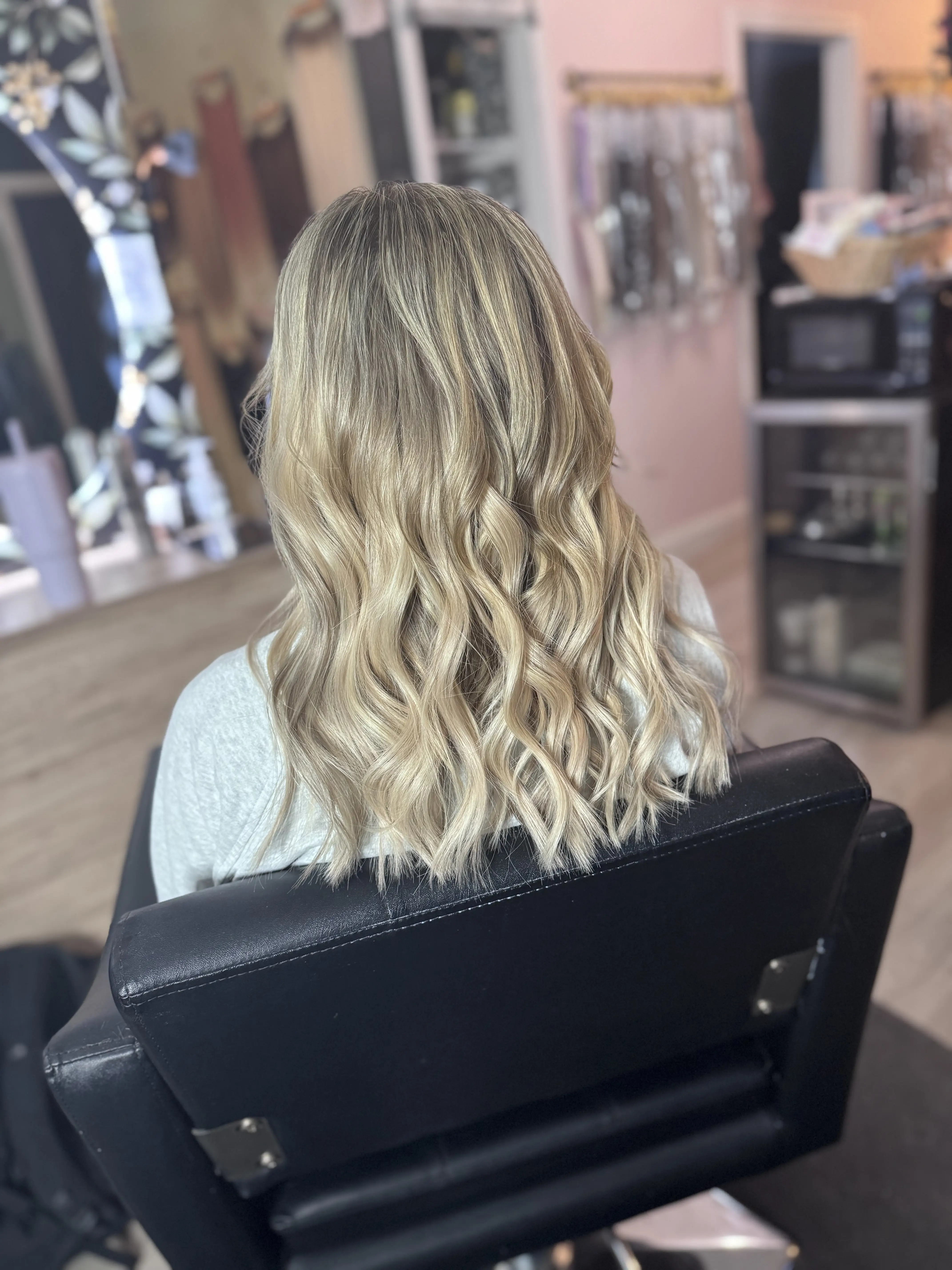 Hair Extension Artist Portfolio Photo