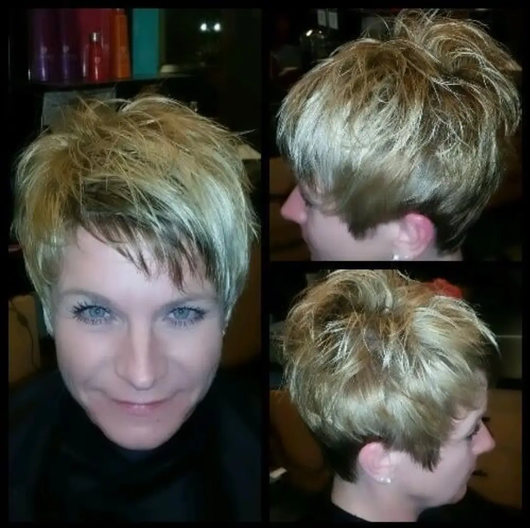 Women's SHORT haircut
