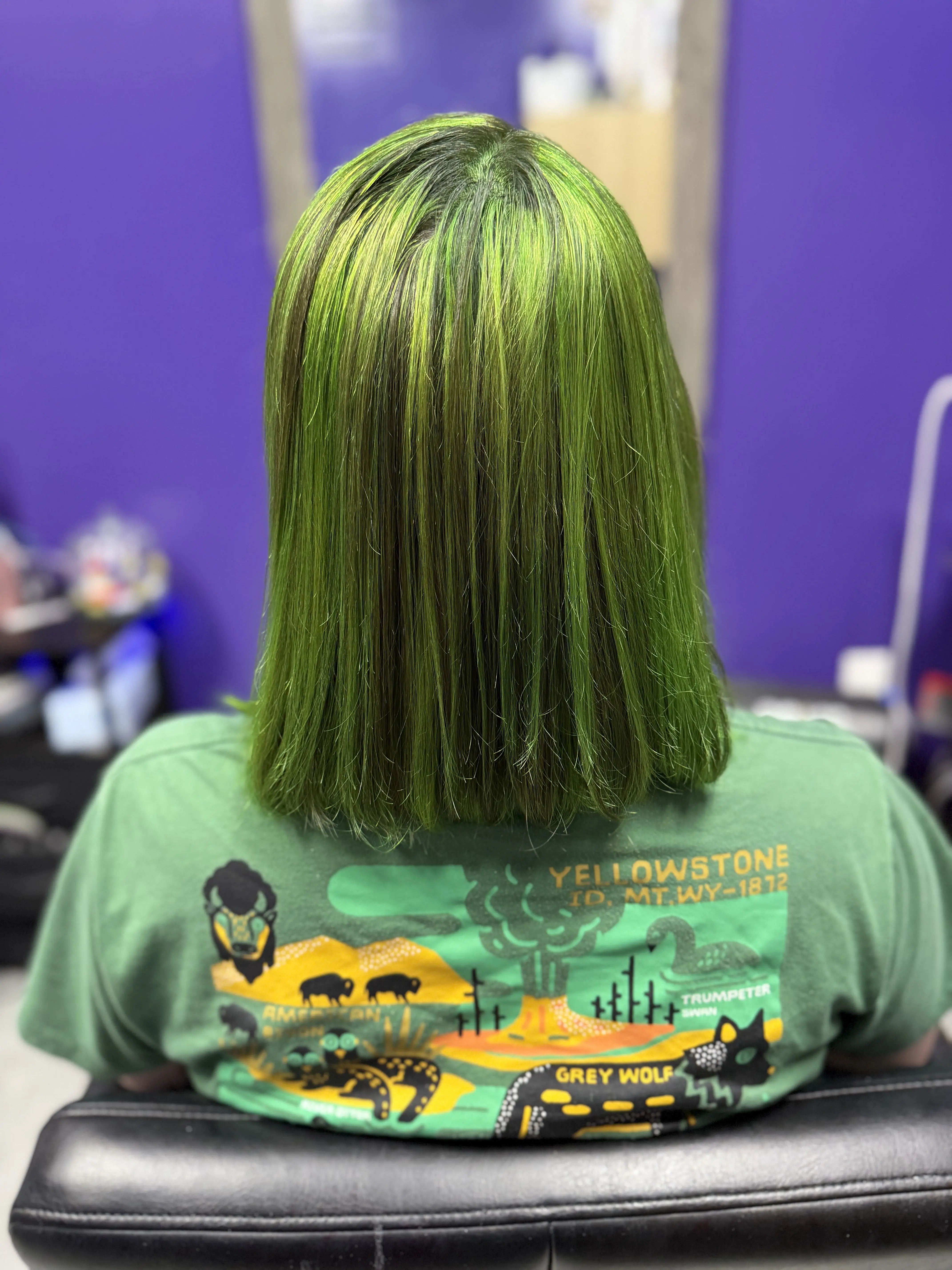Work by Outside the Lines Salon