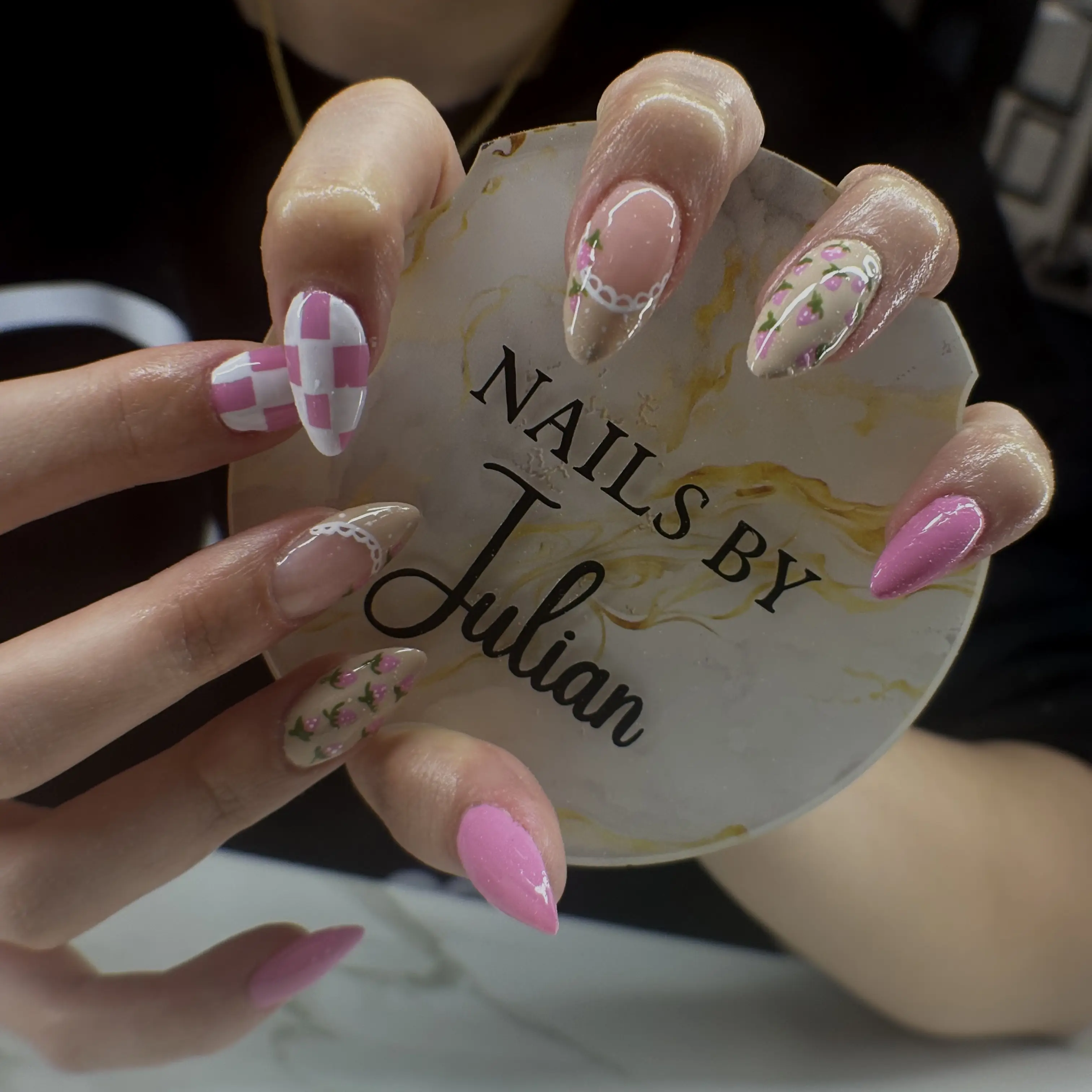 Work by Nails by Julian