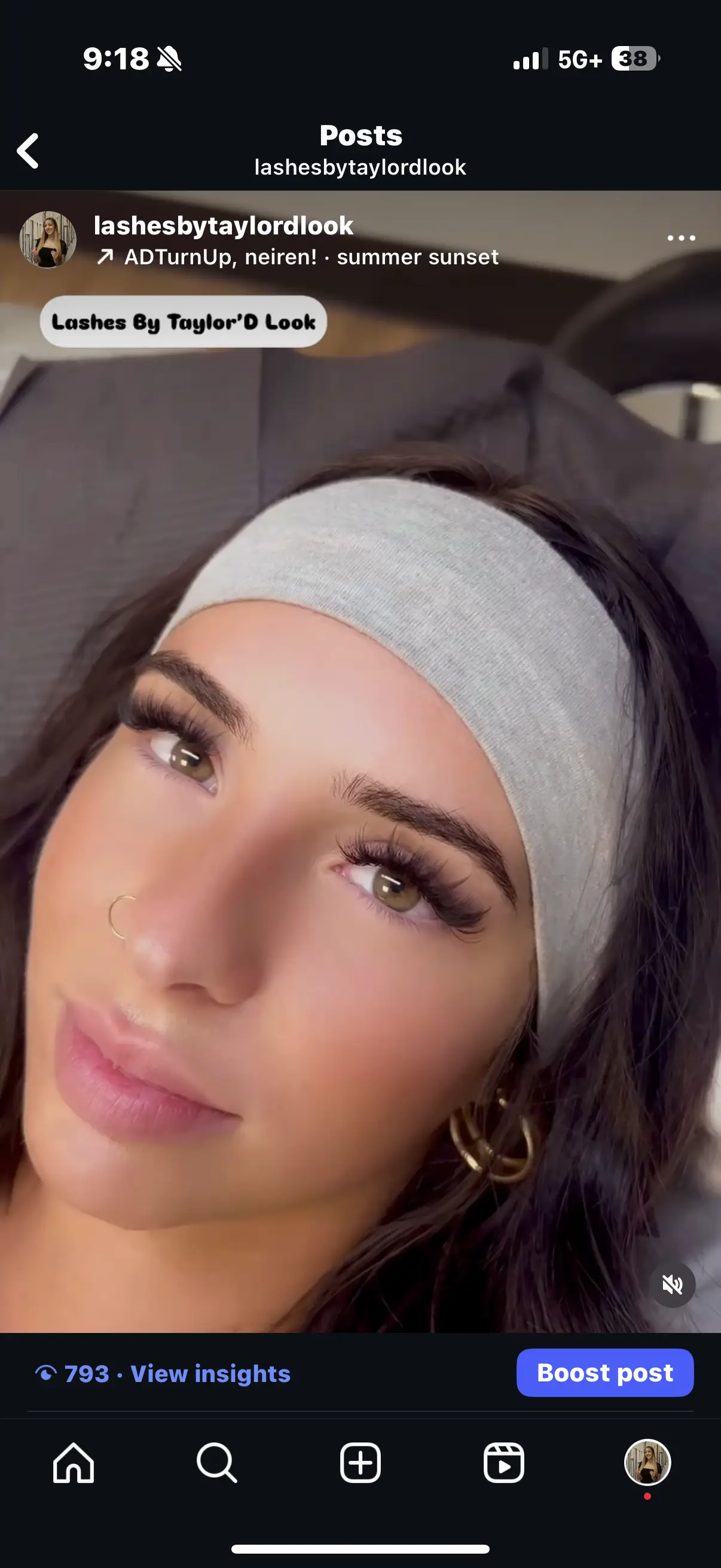 Lash Artist Portfolio Photo