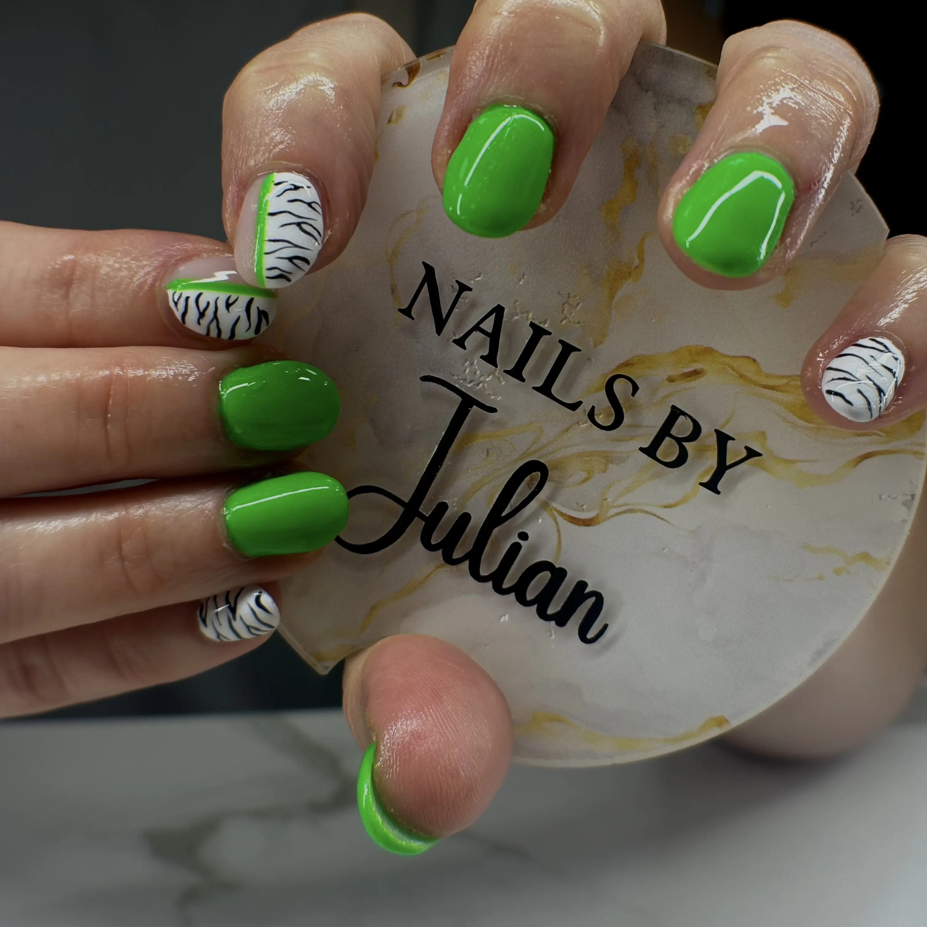 Work by Nails by Julian