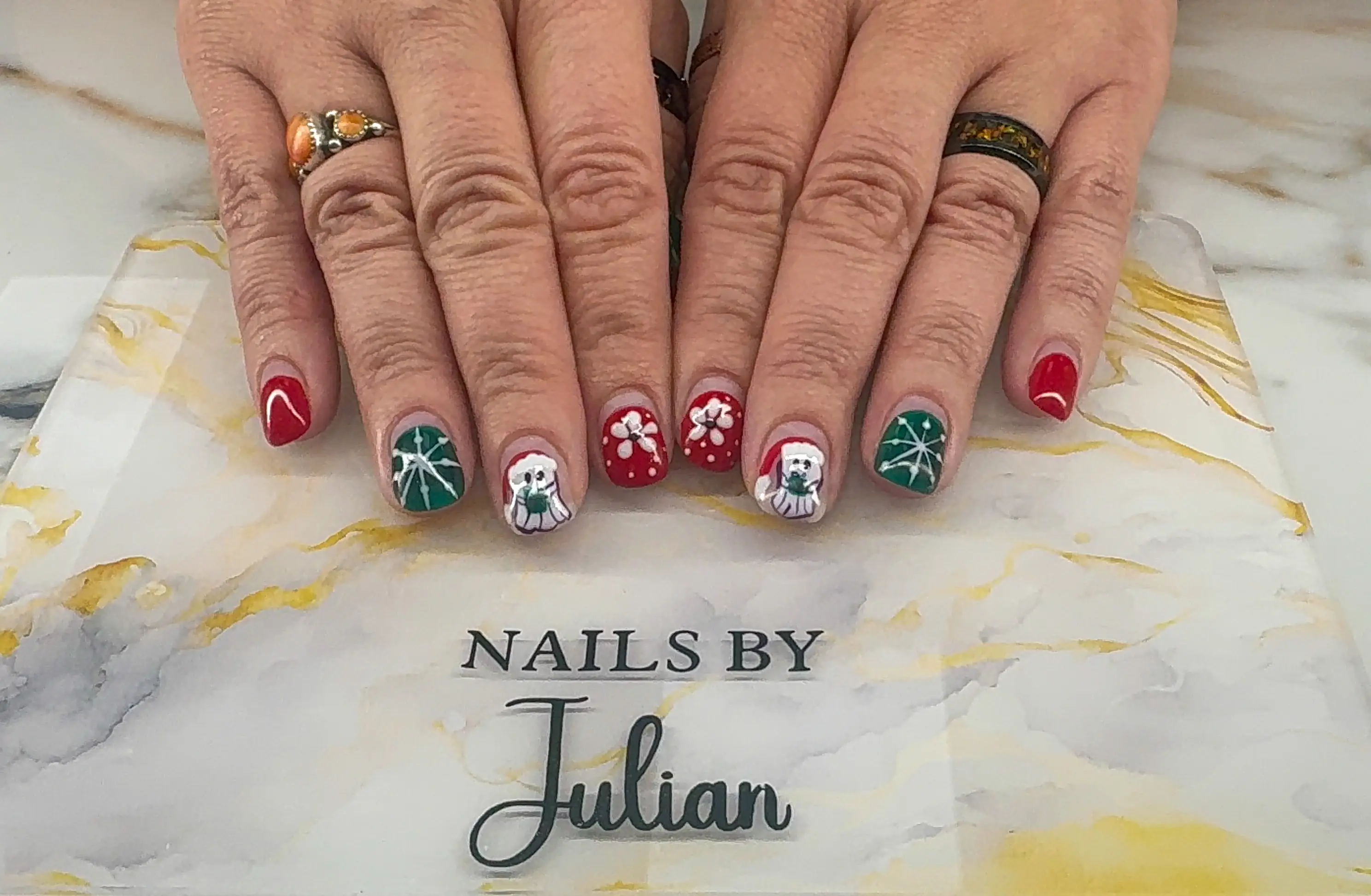 Work by Nails by Julian