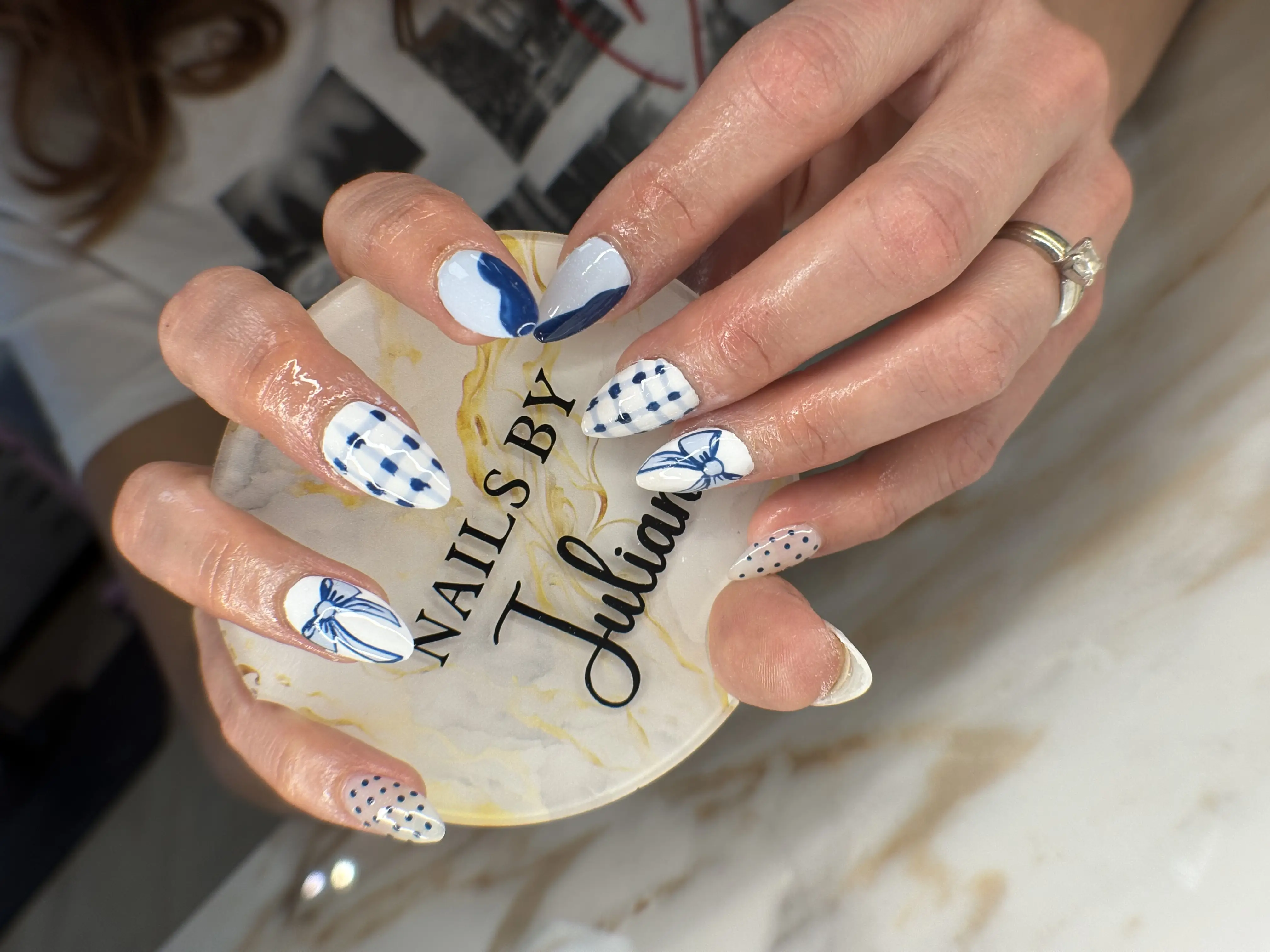 Work by Nails by Julian