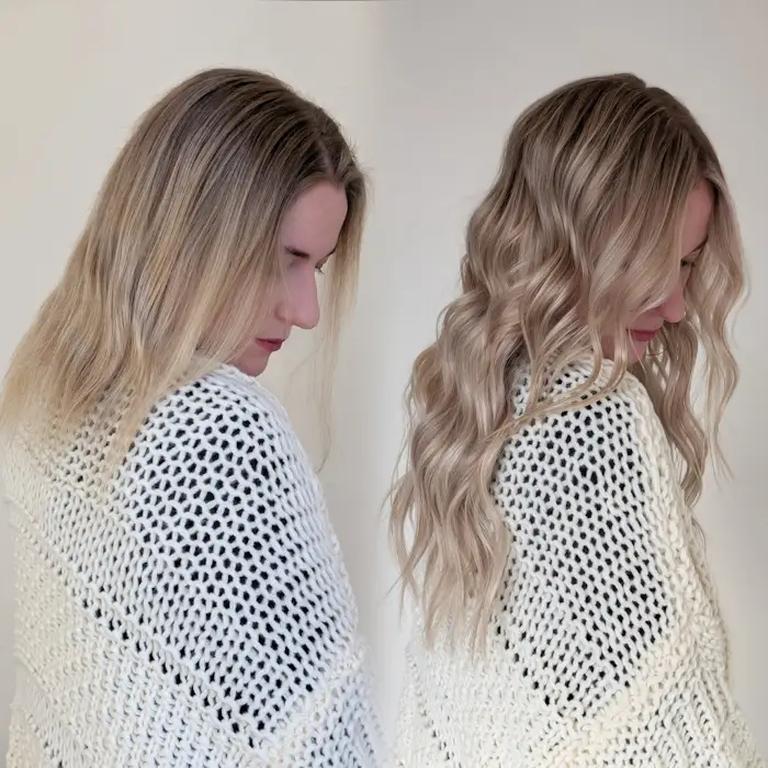 Hair Extension Artist Portfolio Photo