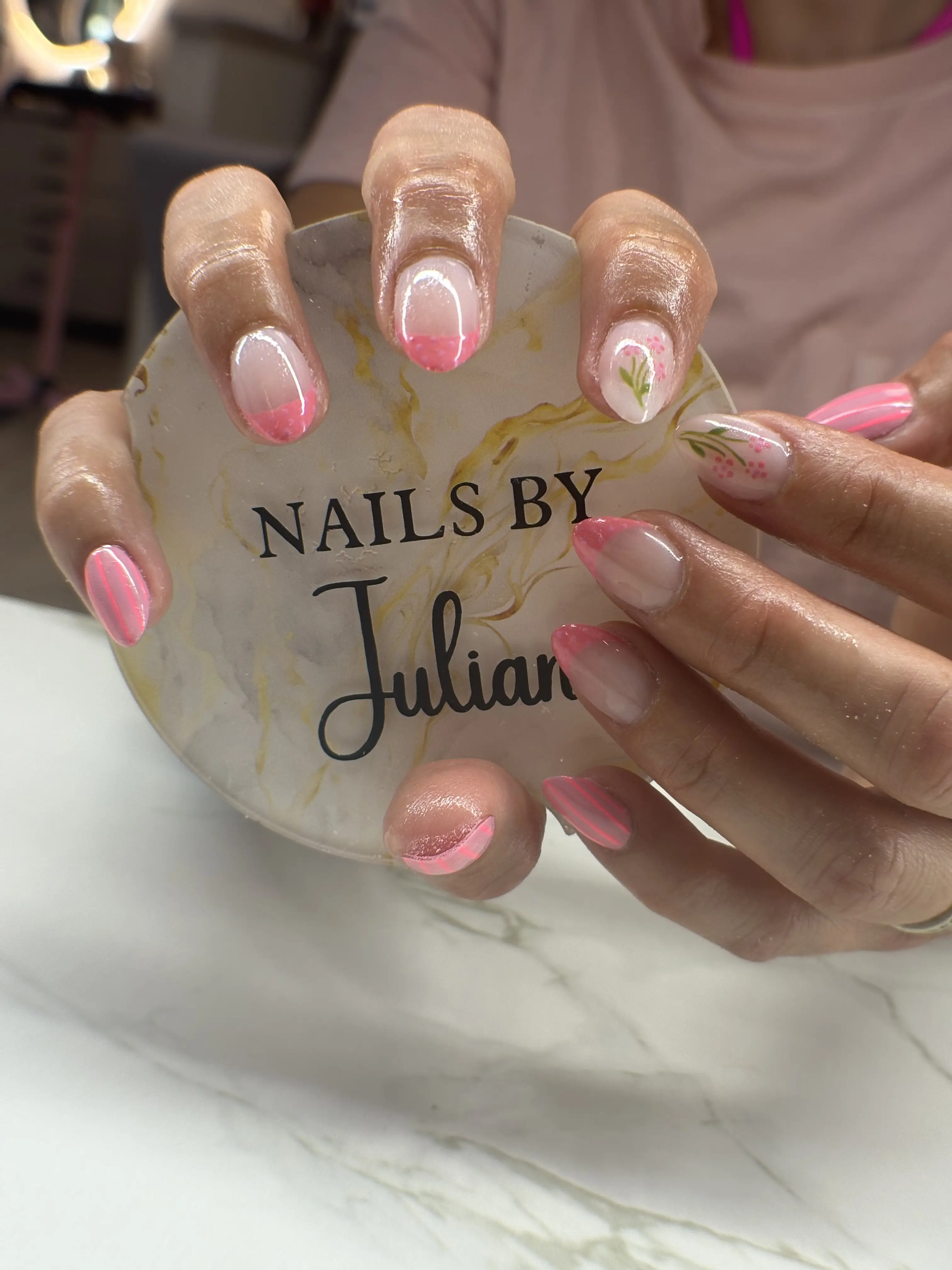 Work by Nails by Julian