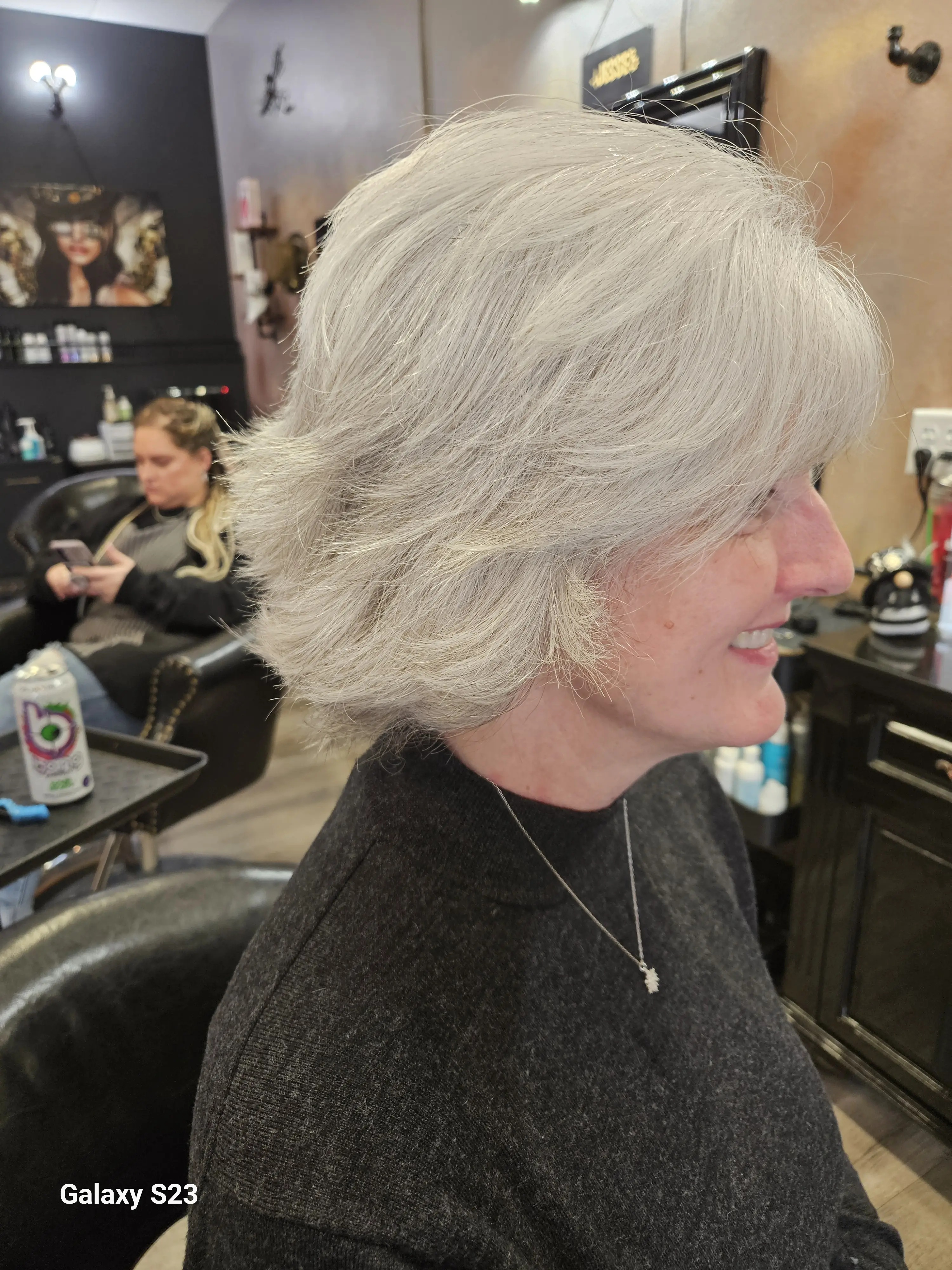 Short haircut 