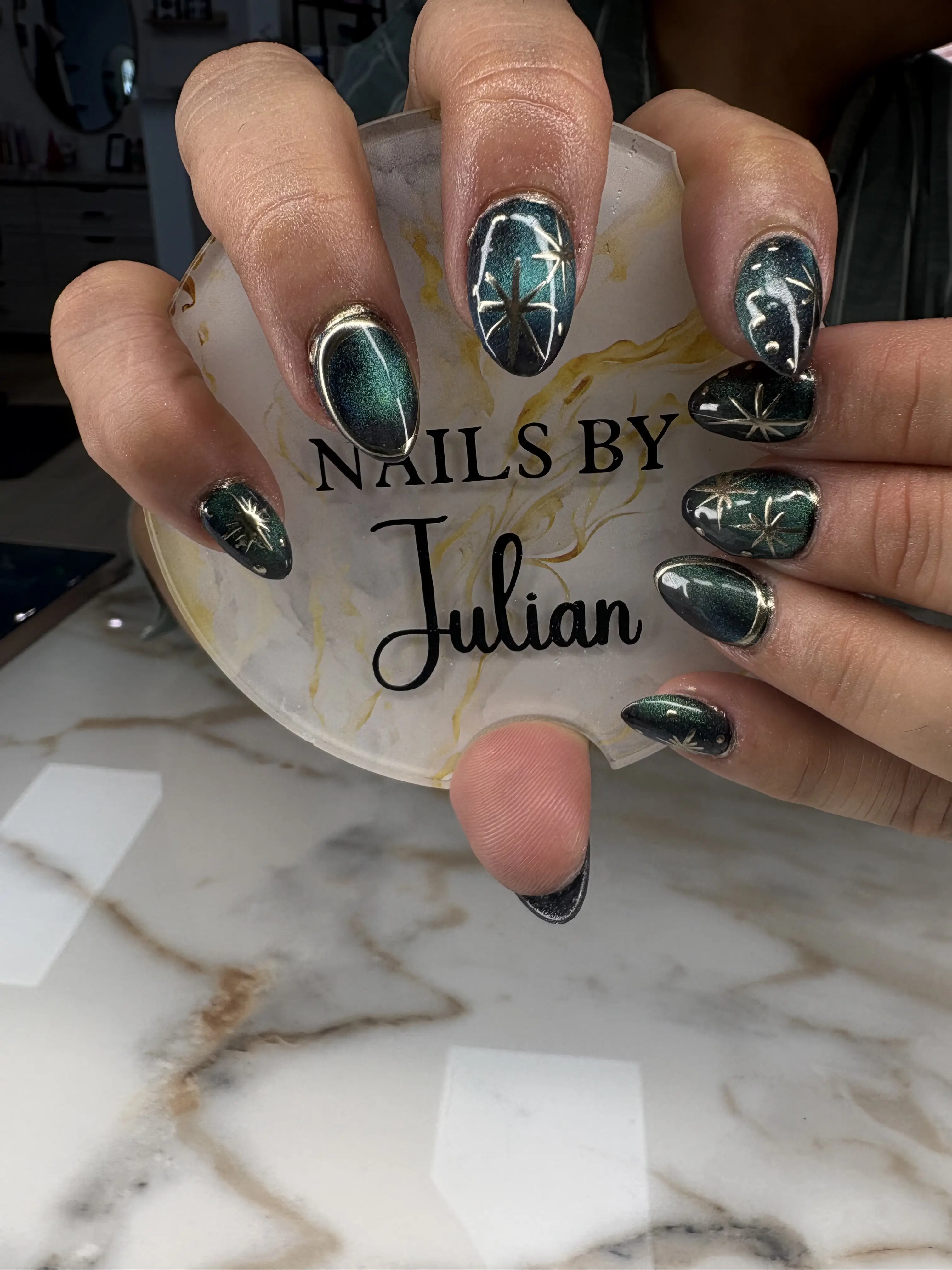 Work by Nails by Julian