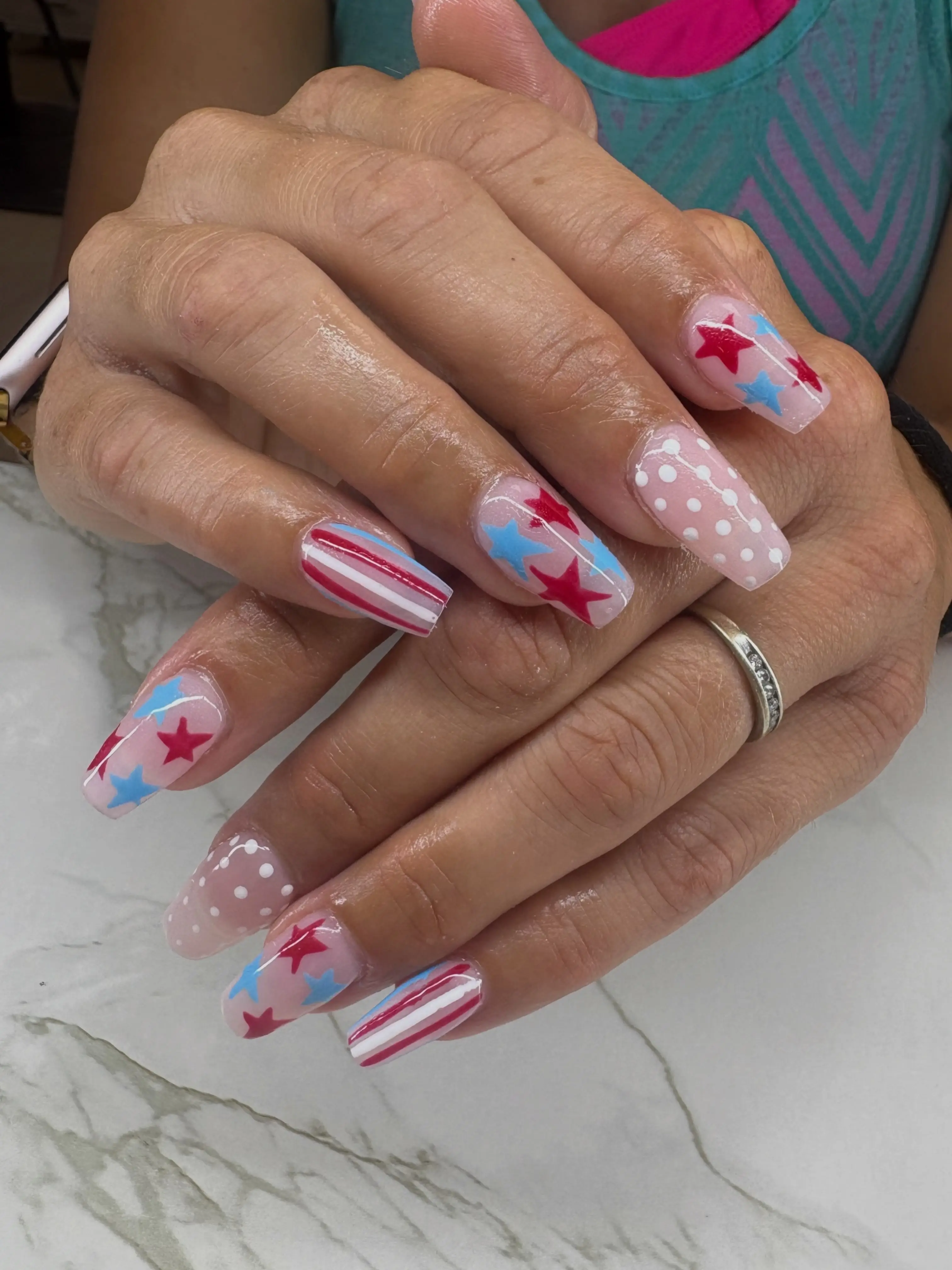 Work by Nails by Julian