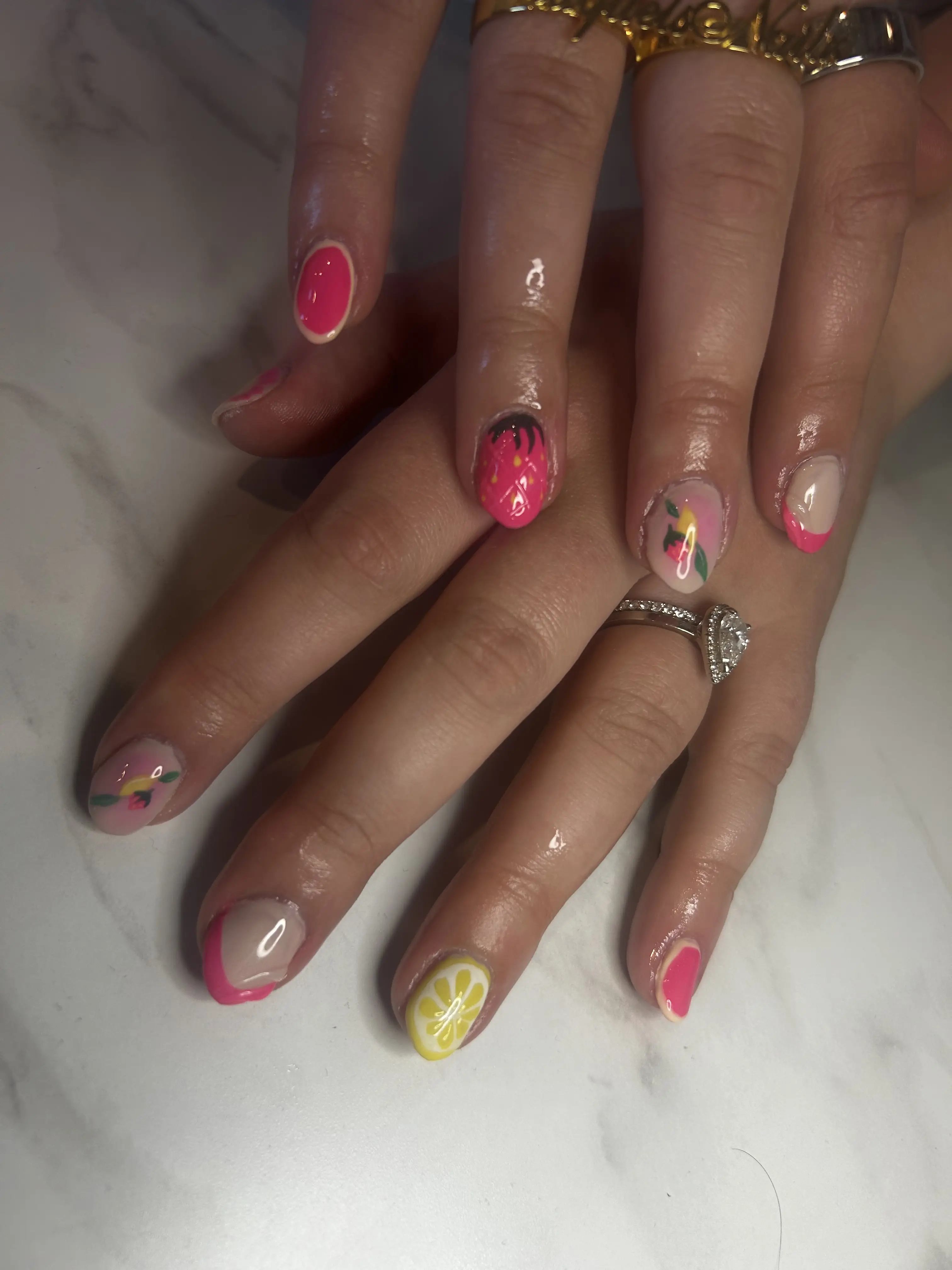 Hard Gel Structured Manicure