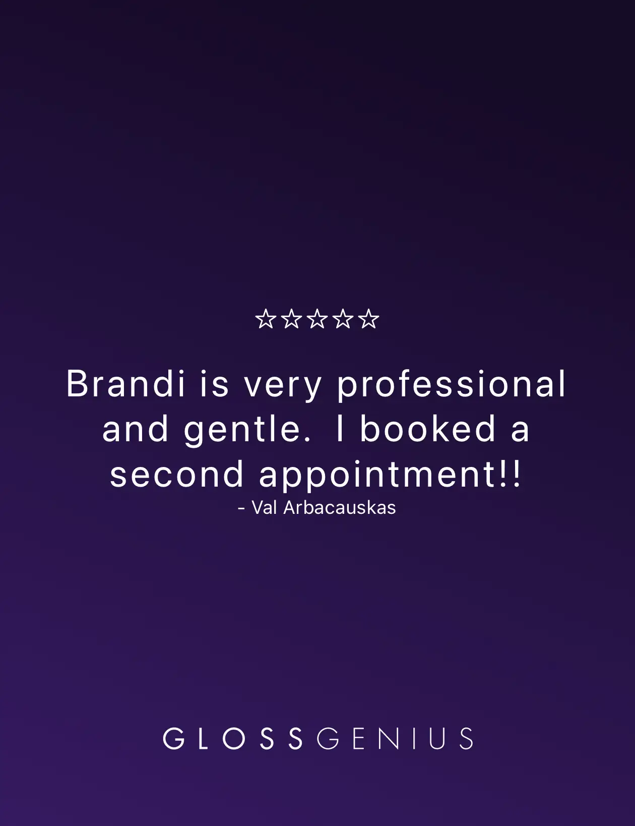 Esthetician Portfolio Photo