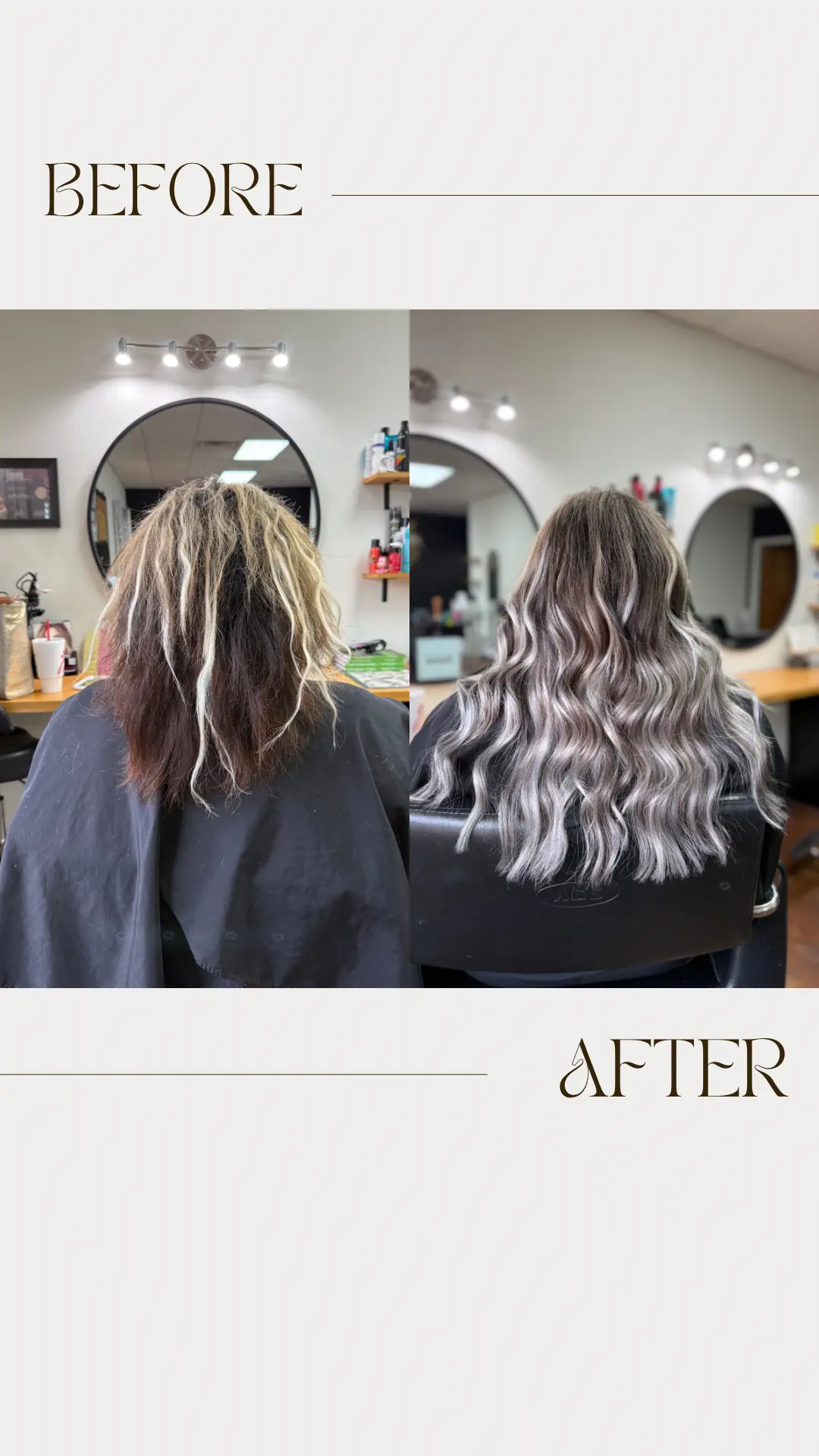 Hair Extension Artist Portfolio Photo