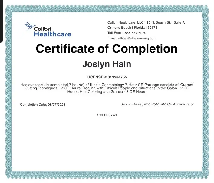 Stylist Portfolio Photo