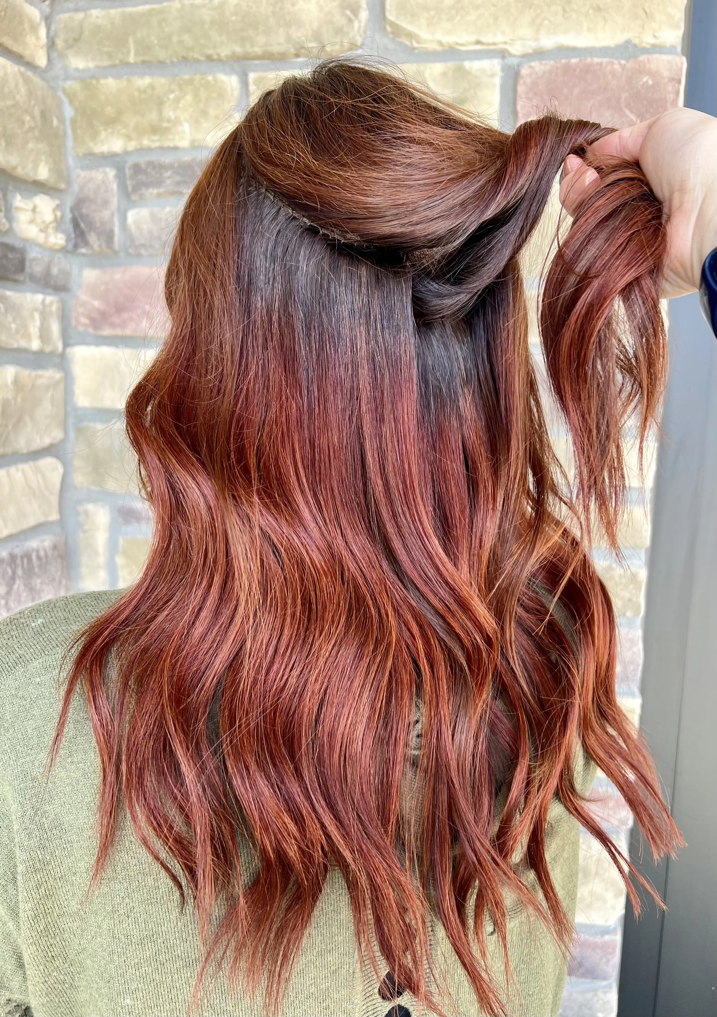 Hair Extension Artist Portfolio Photo