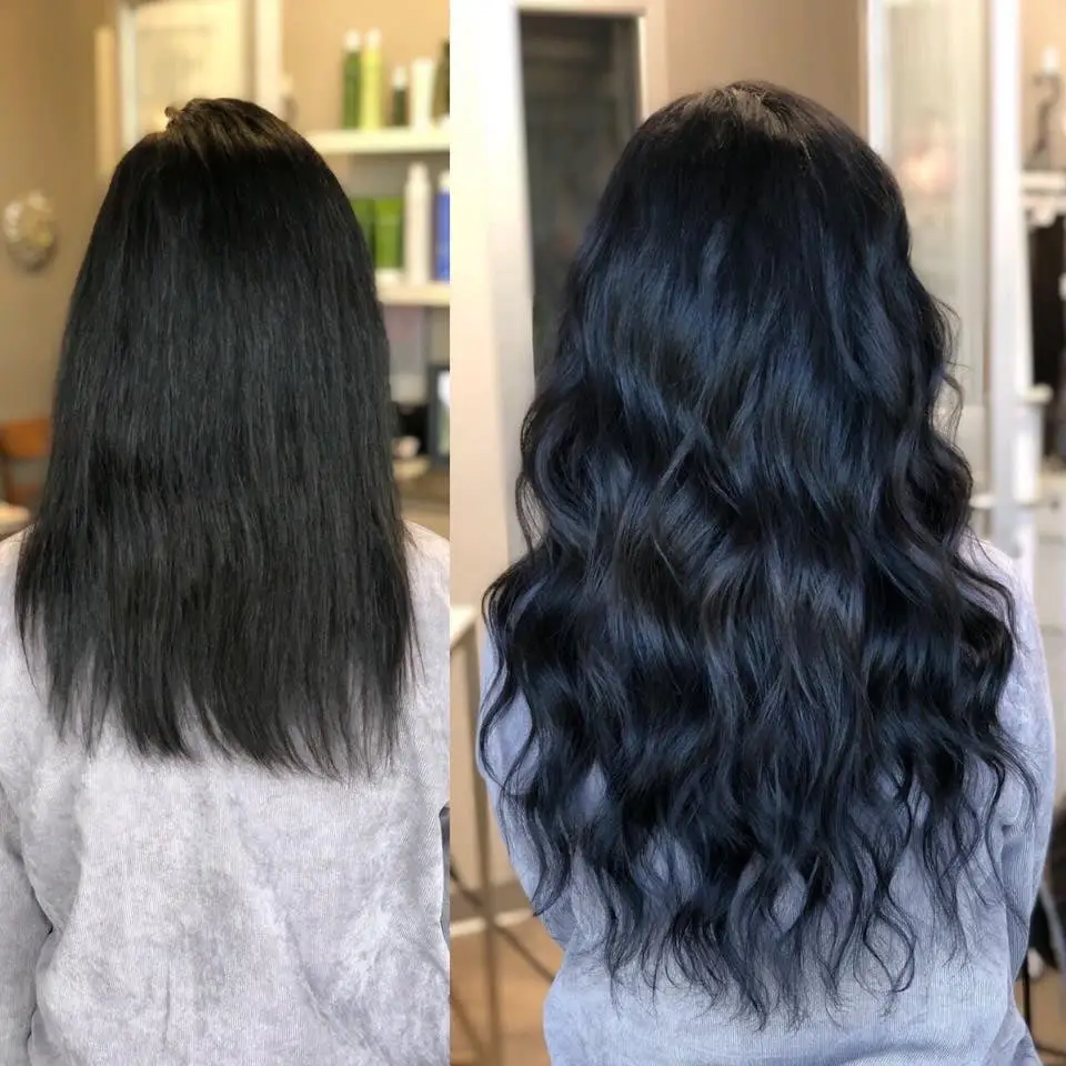 Hair Extension Artist Portfolio Photo