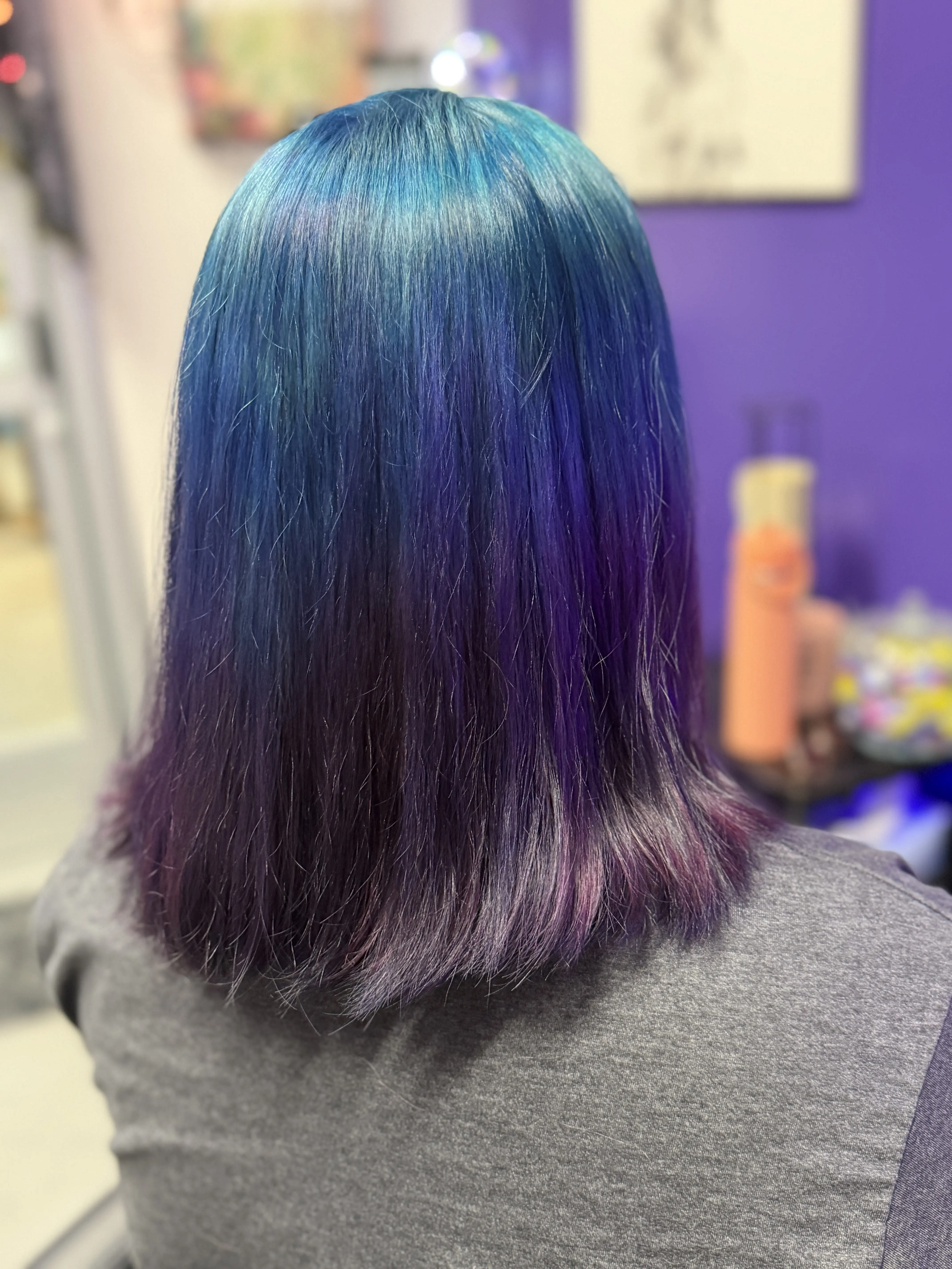 Work by Outside the Lines Salon