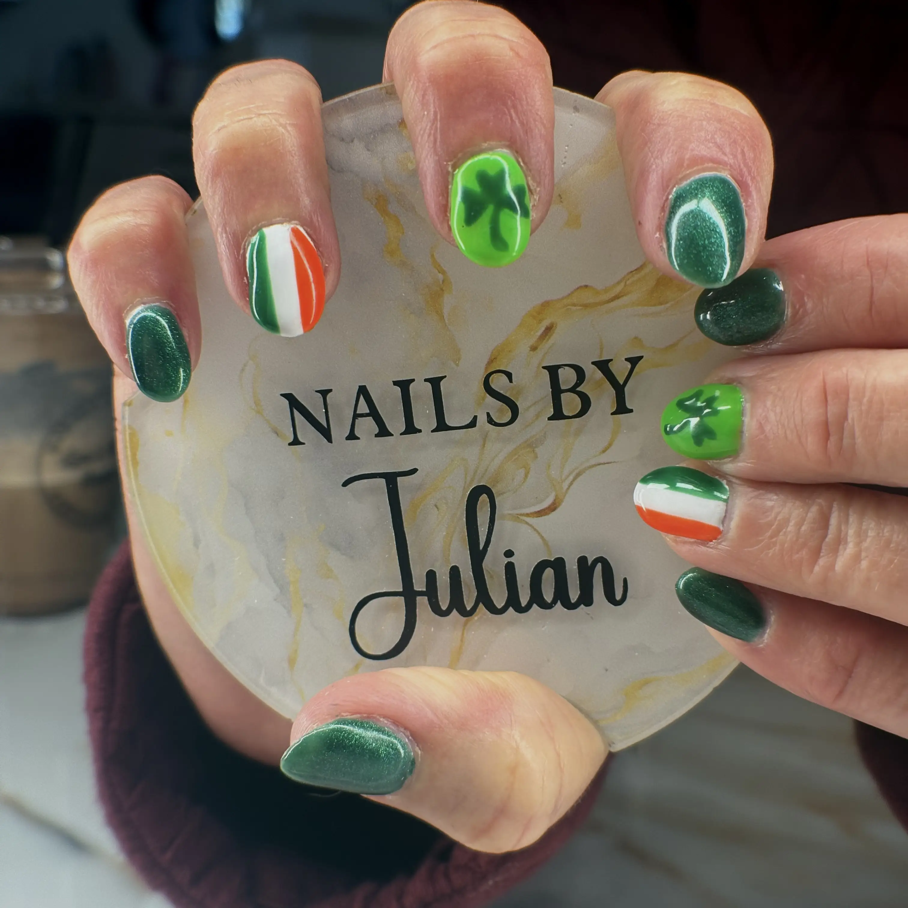 Work by Nails by Julian