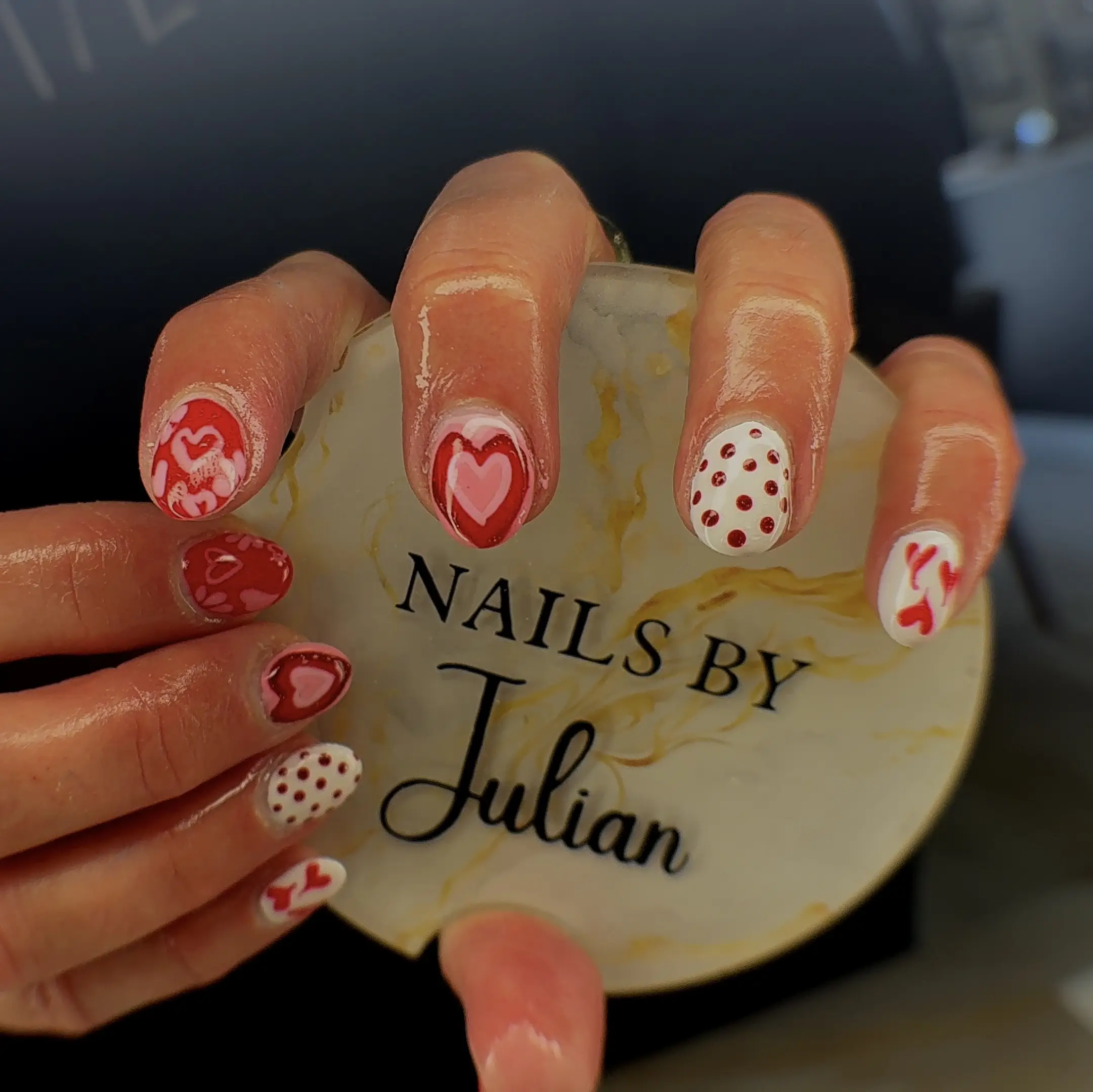 Work by Nails by Julian