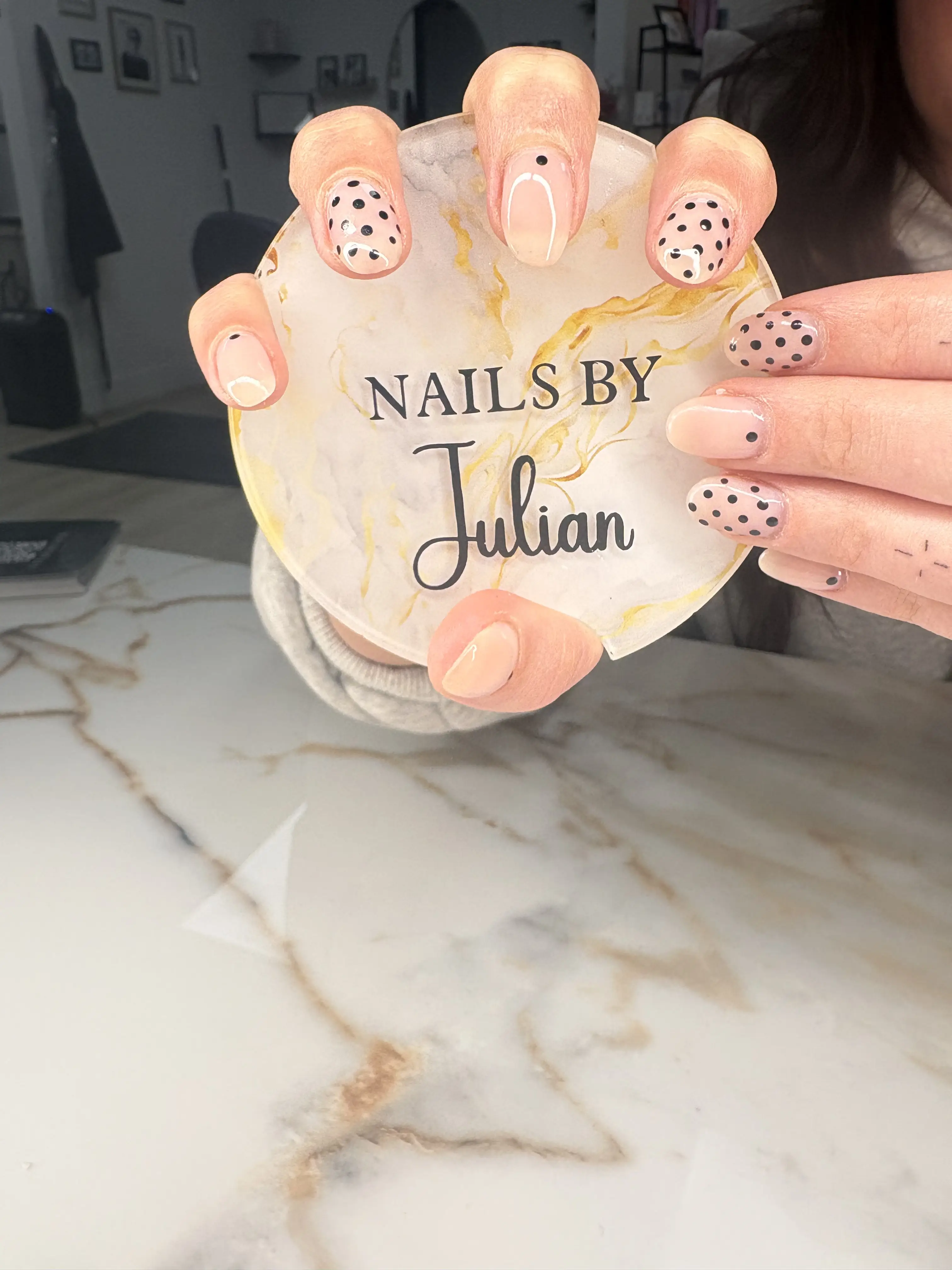 Work by Nails by Julian