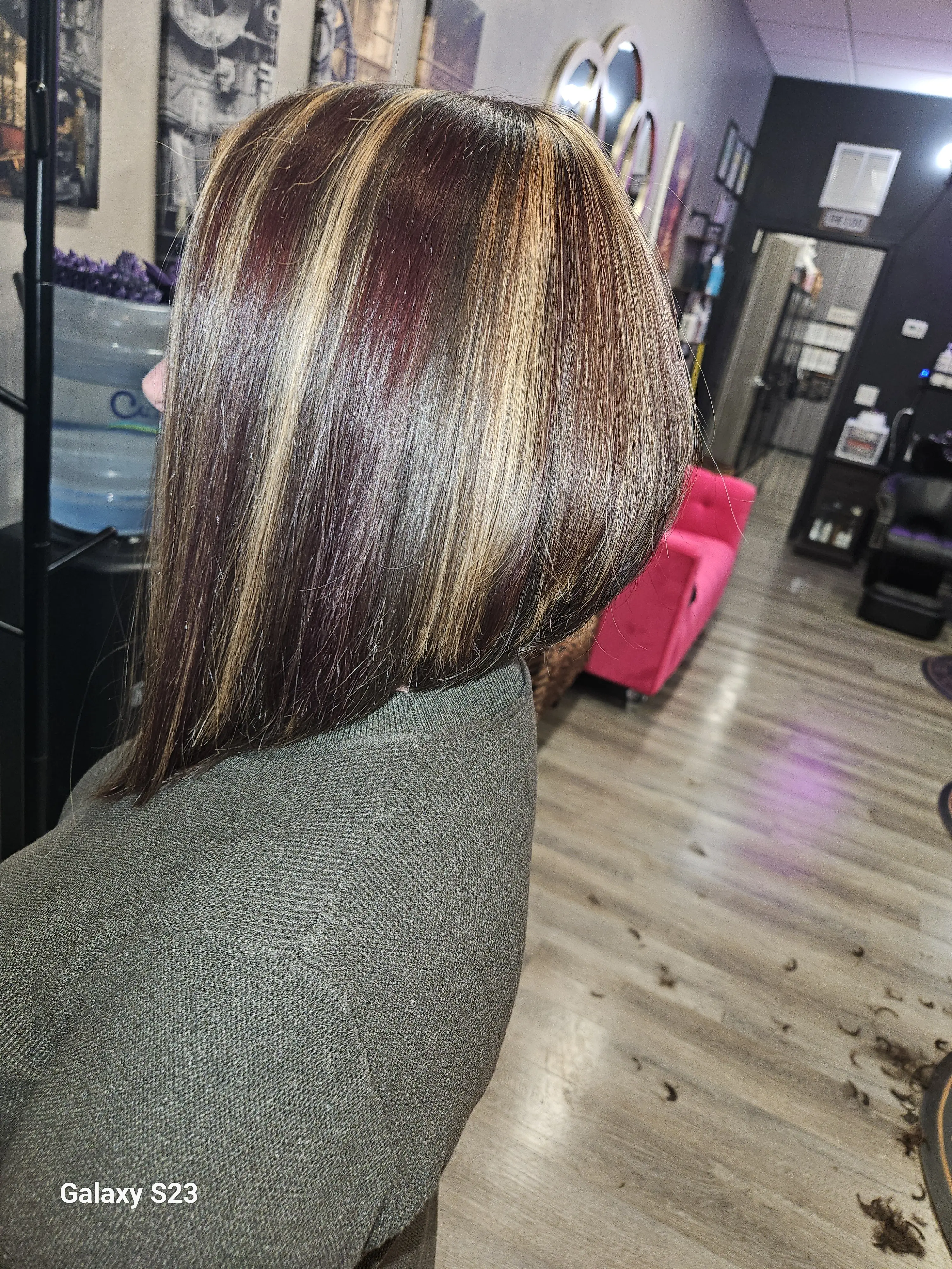 Short haircut 