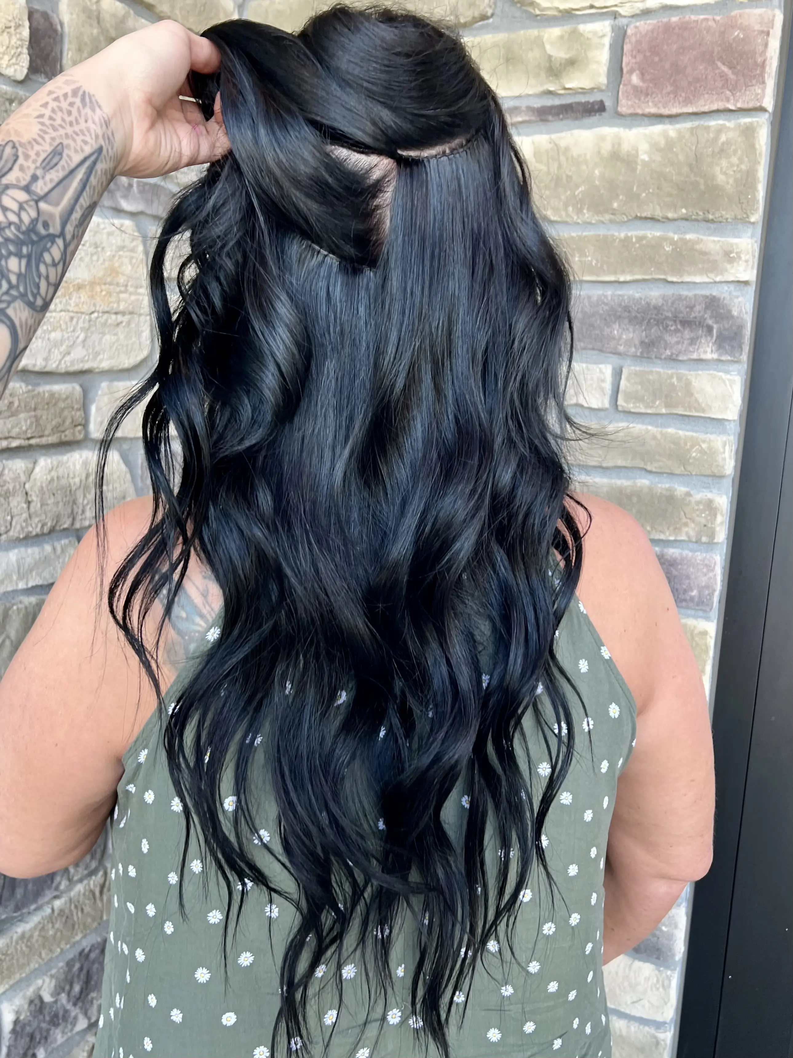 Hair Extension Artist Portfolio Photo