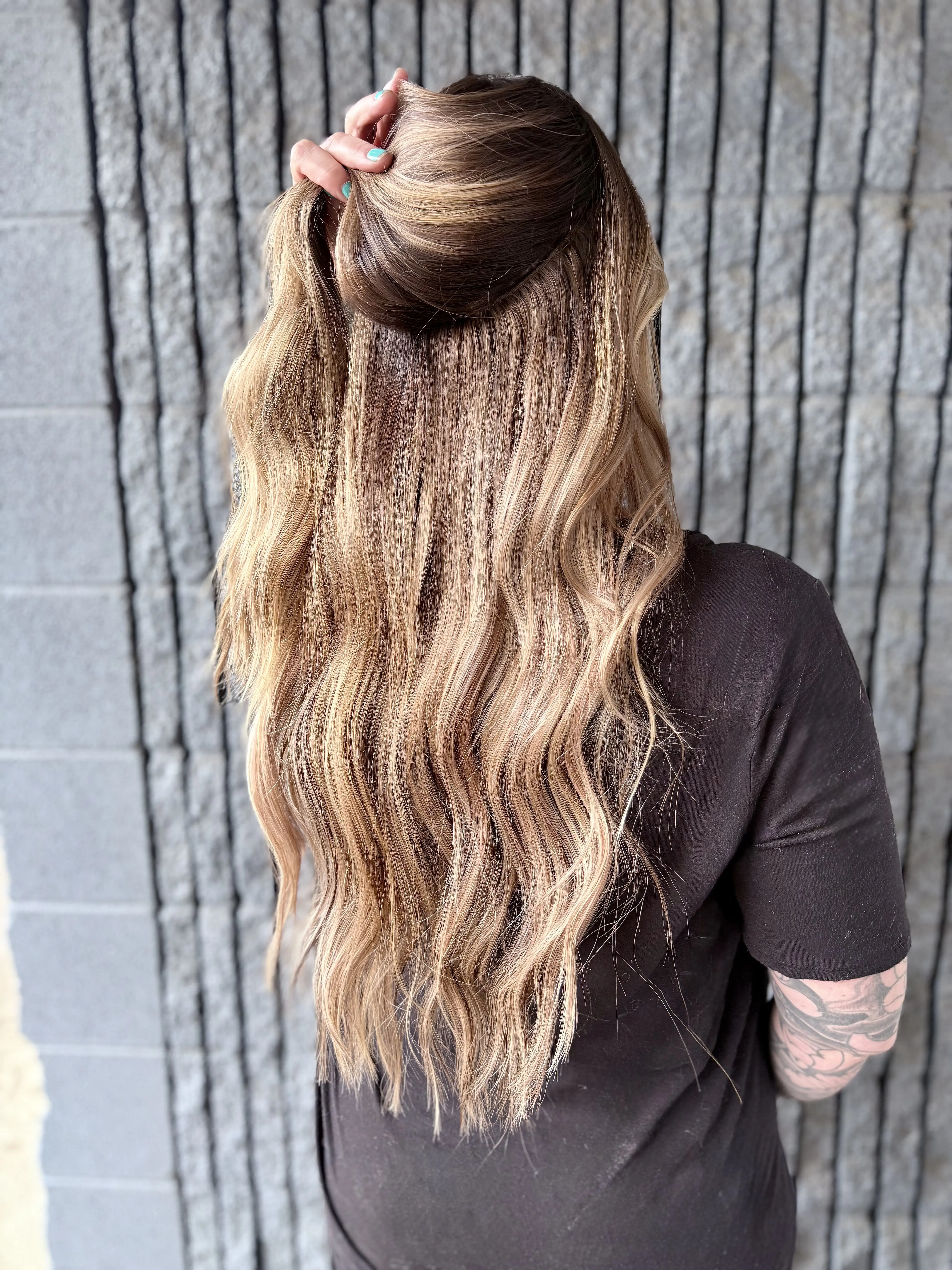 Hair Extension Artist Portfolio Photo
