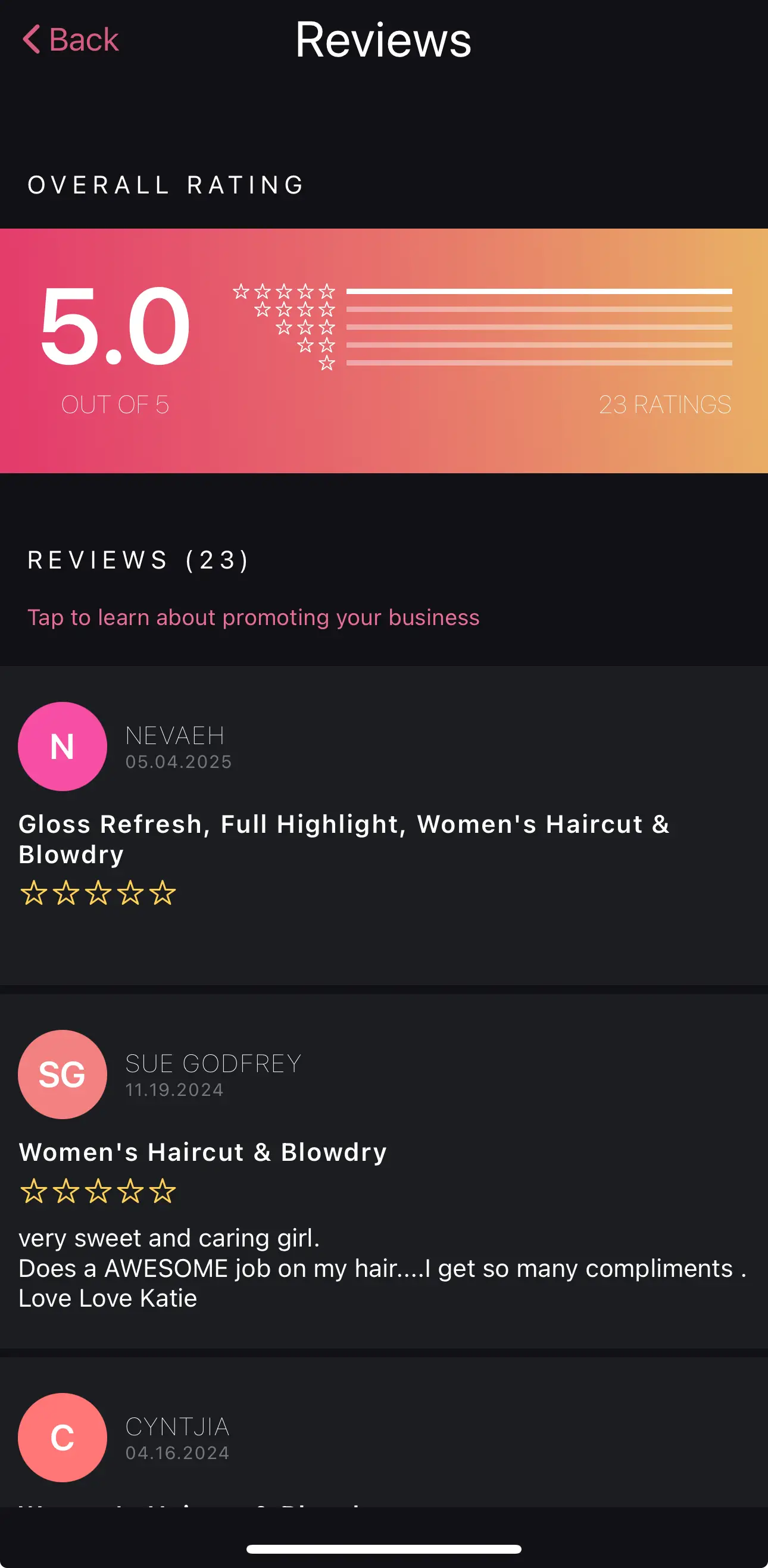 Stylist Portfolio Photo