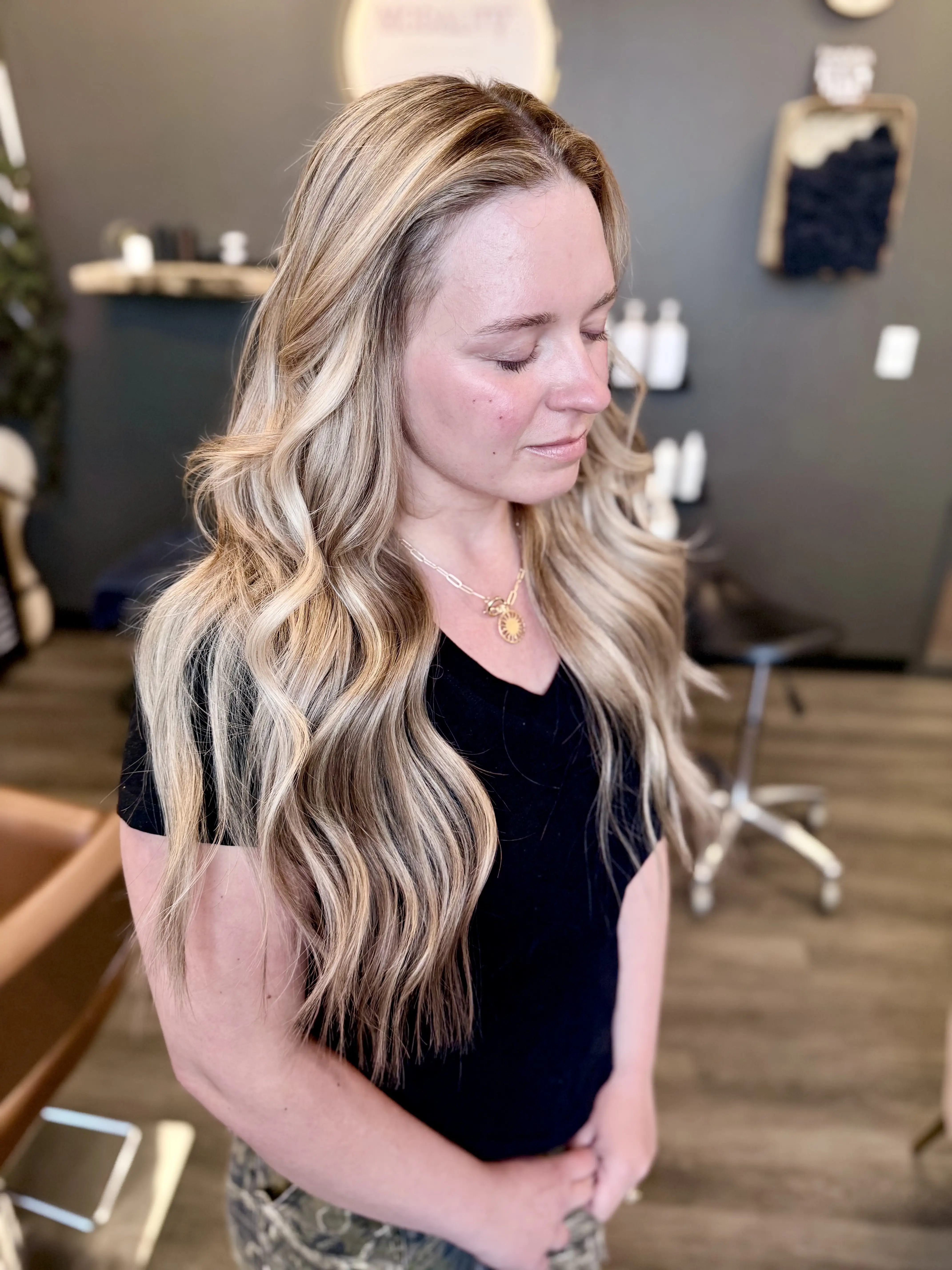 Hair Extension Artist Portfolio Photo
