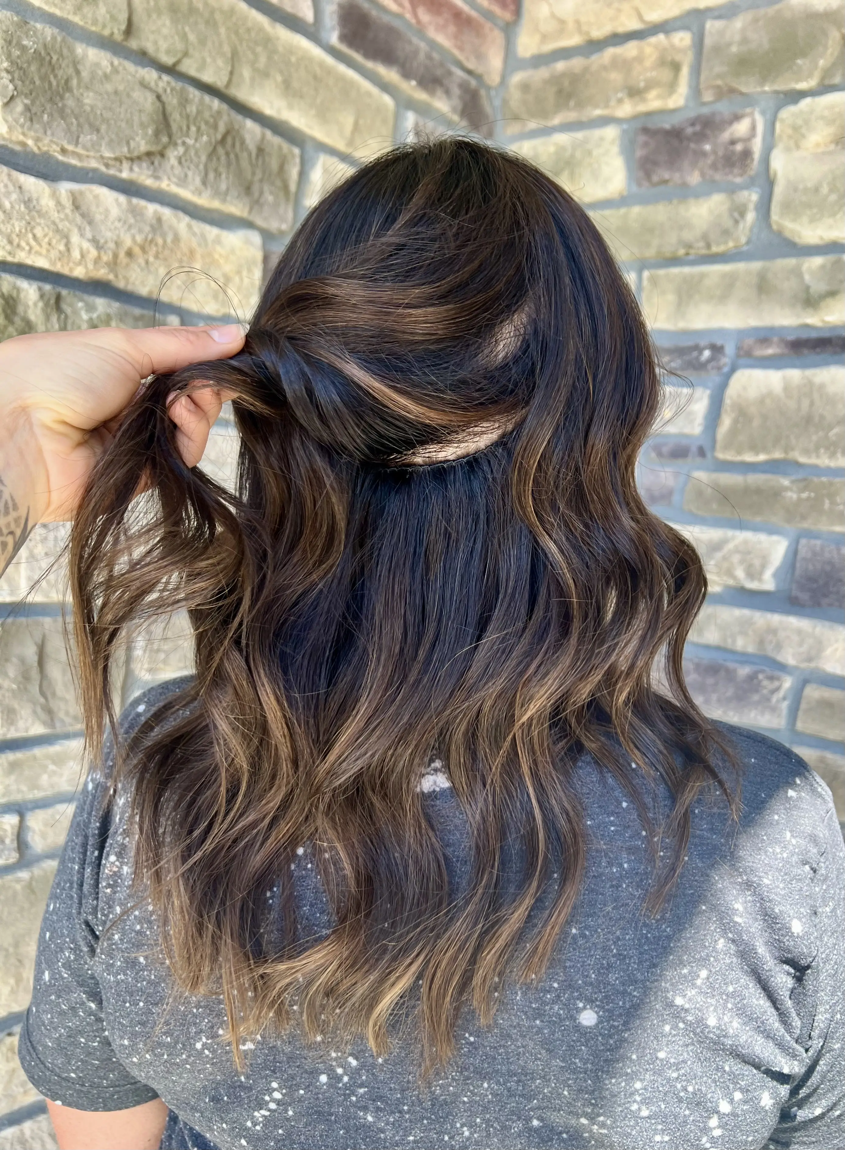 Hair Extension Artist Portfolio Photo