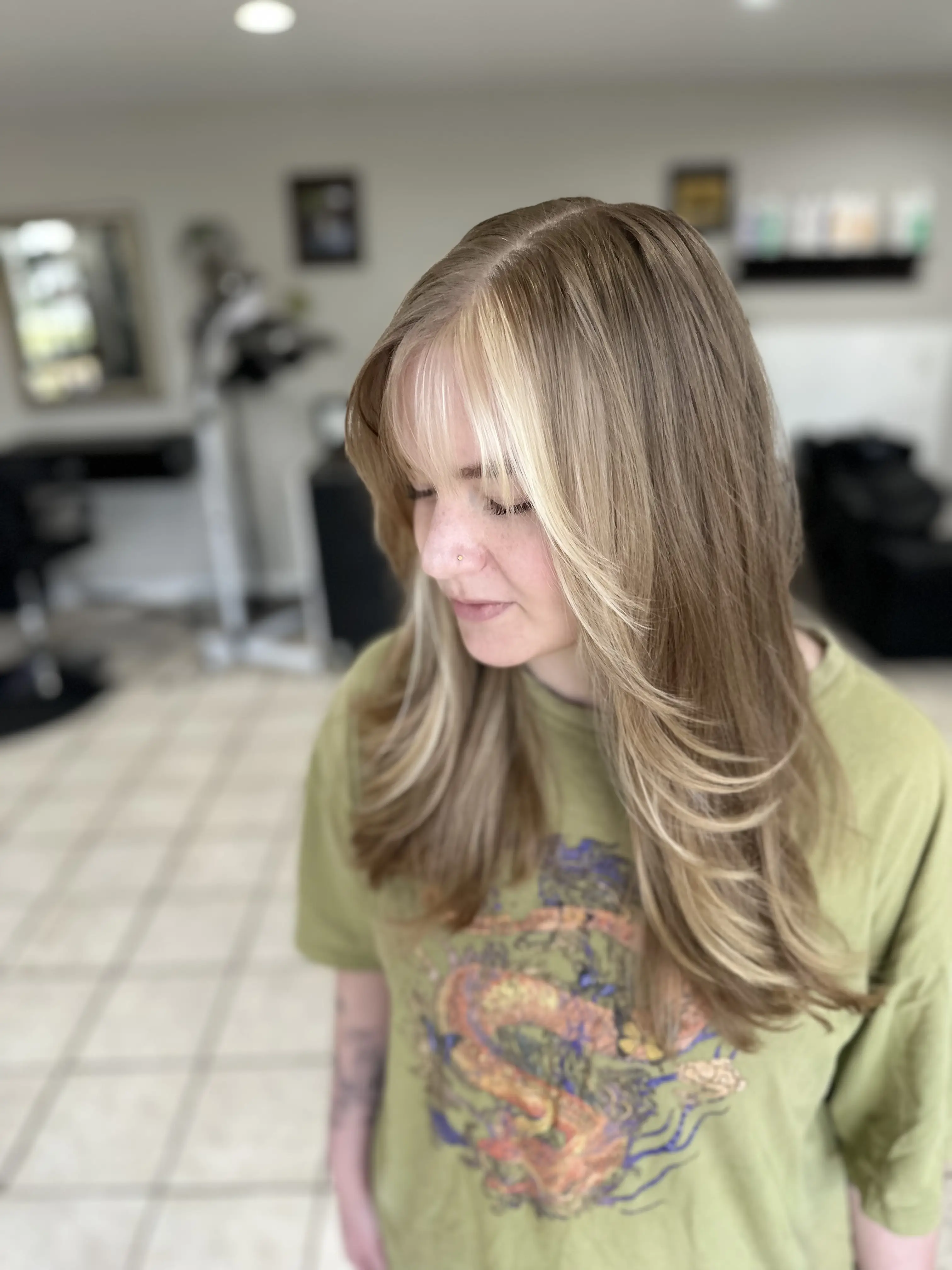 Haircut + Accent Highlight
