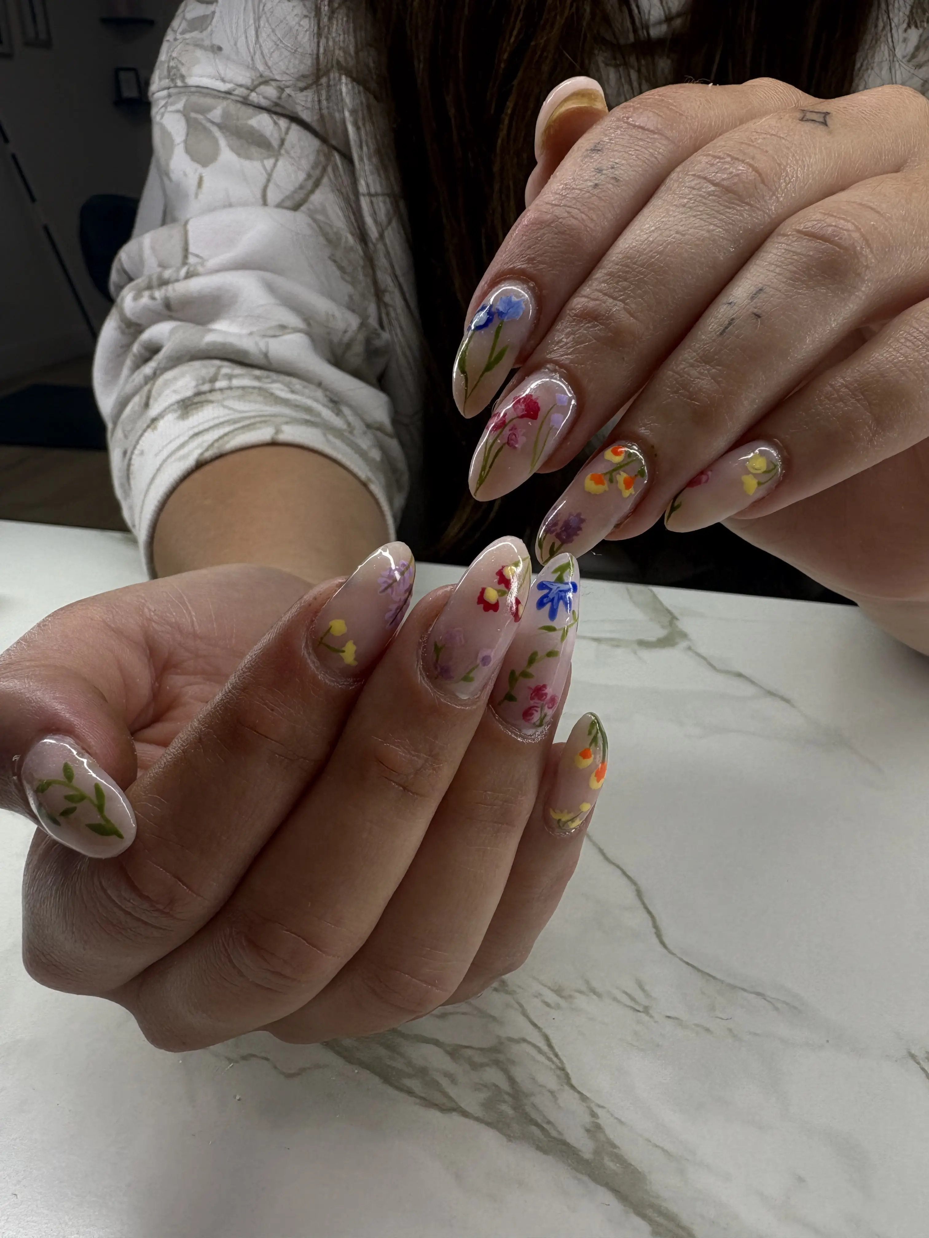 Work by Nails by Julian