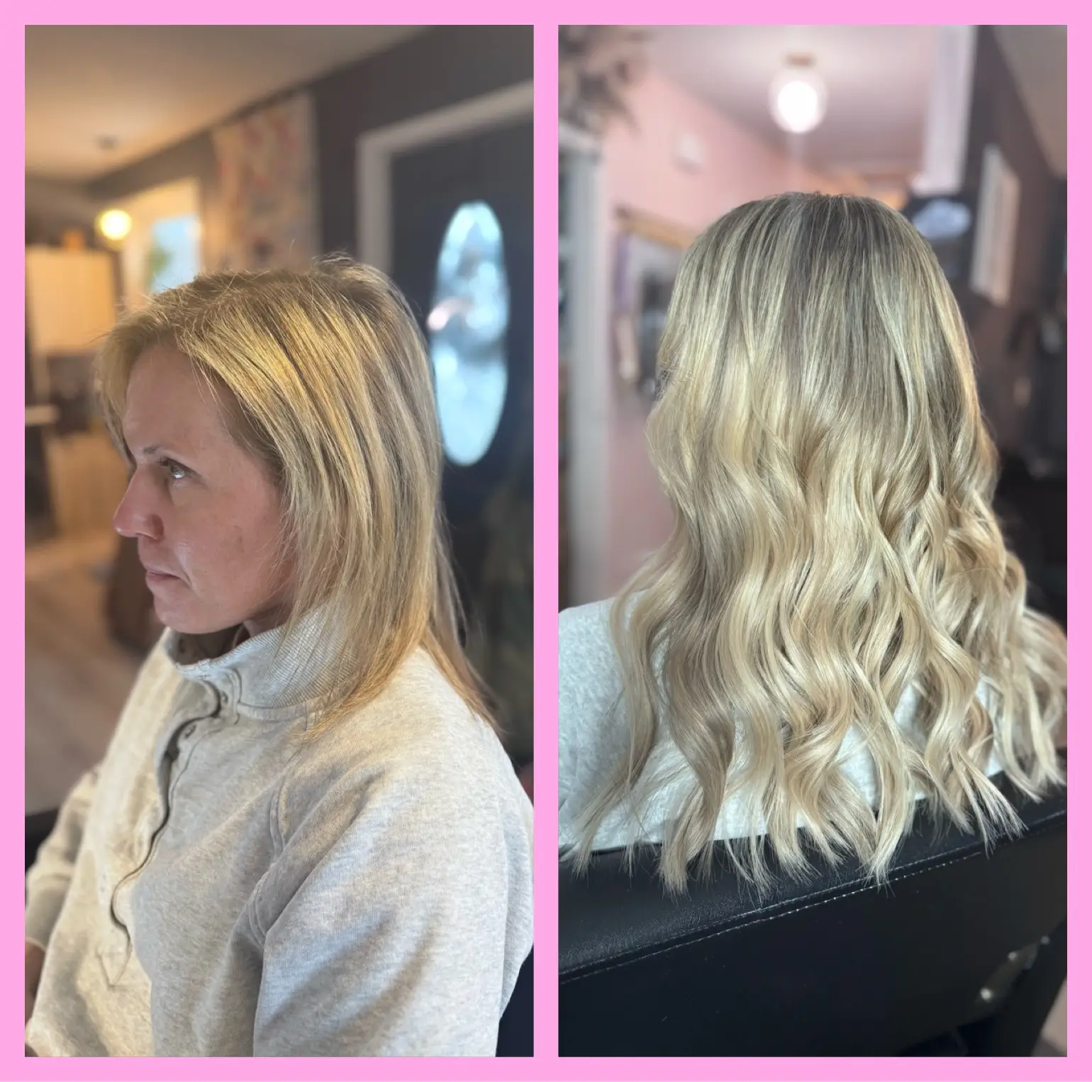 Hair Extension Artist Portfolio Photo