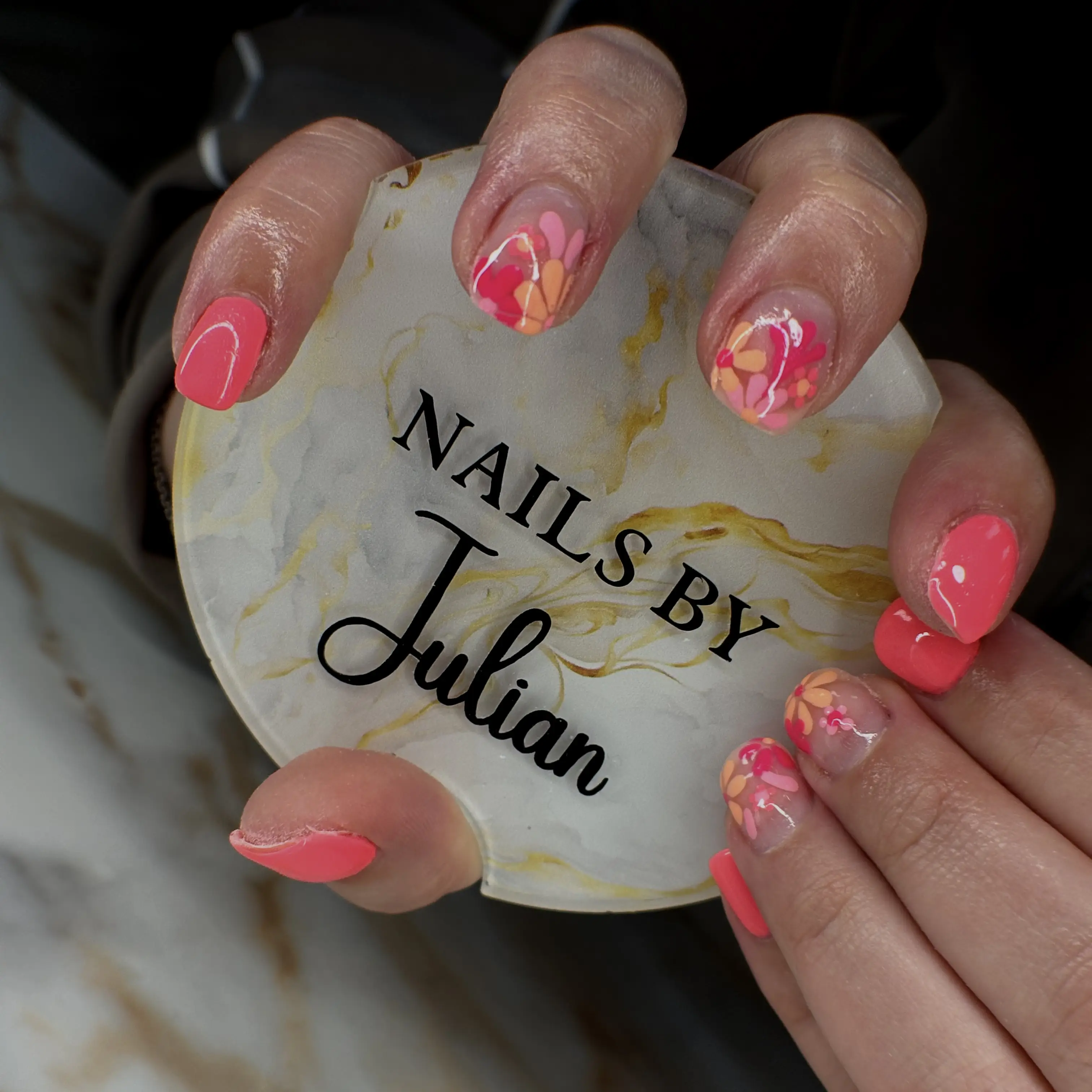 Work by Nails by Julian
