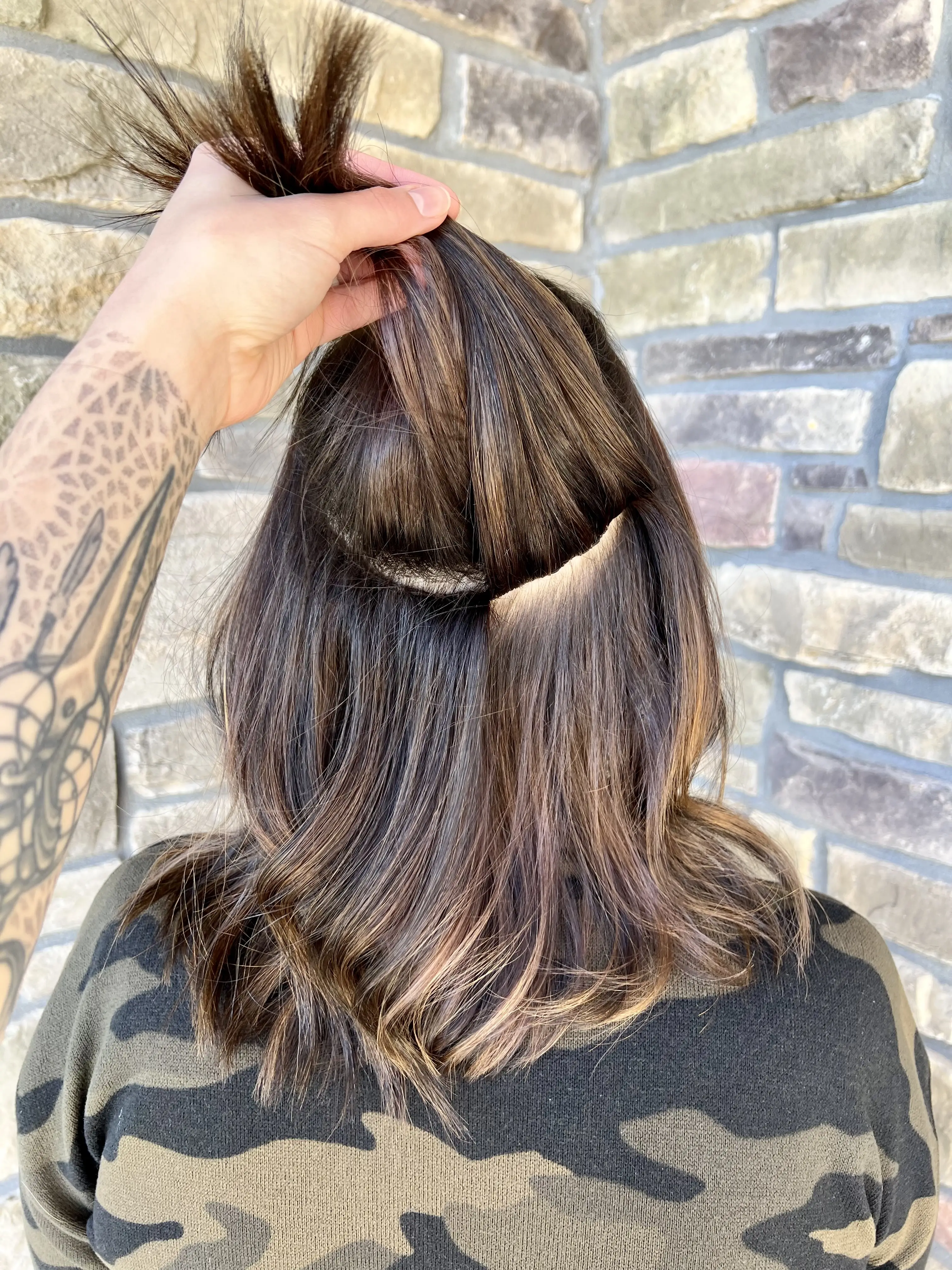 Hair Extension Artist Portfolio Photo